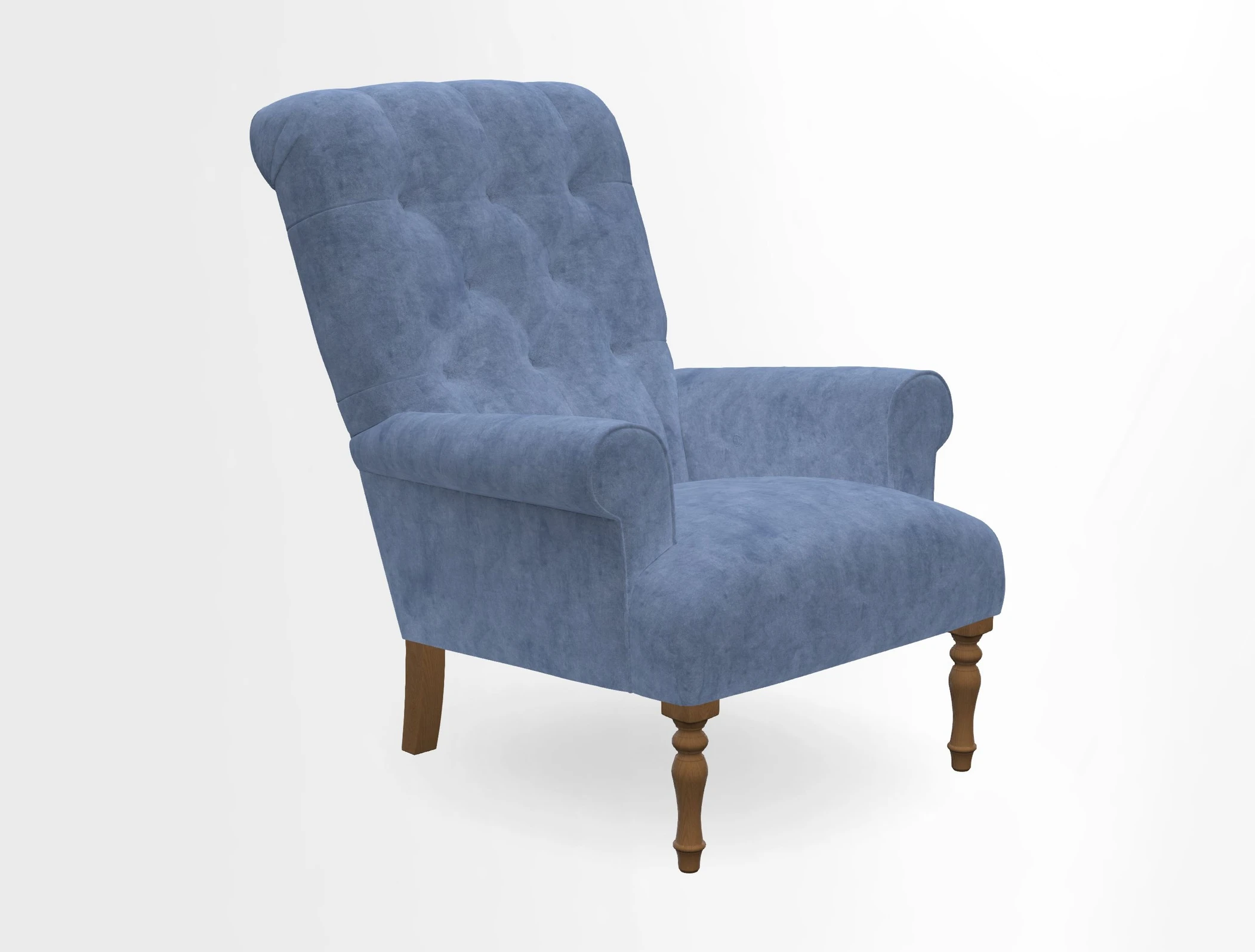 Chelsham Chair in Roxburgh Herringbone Paprika