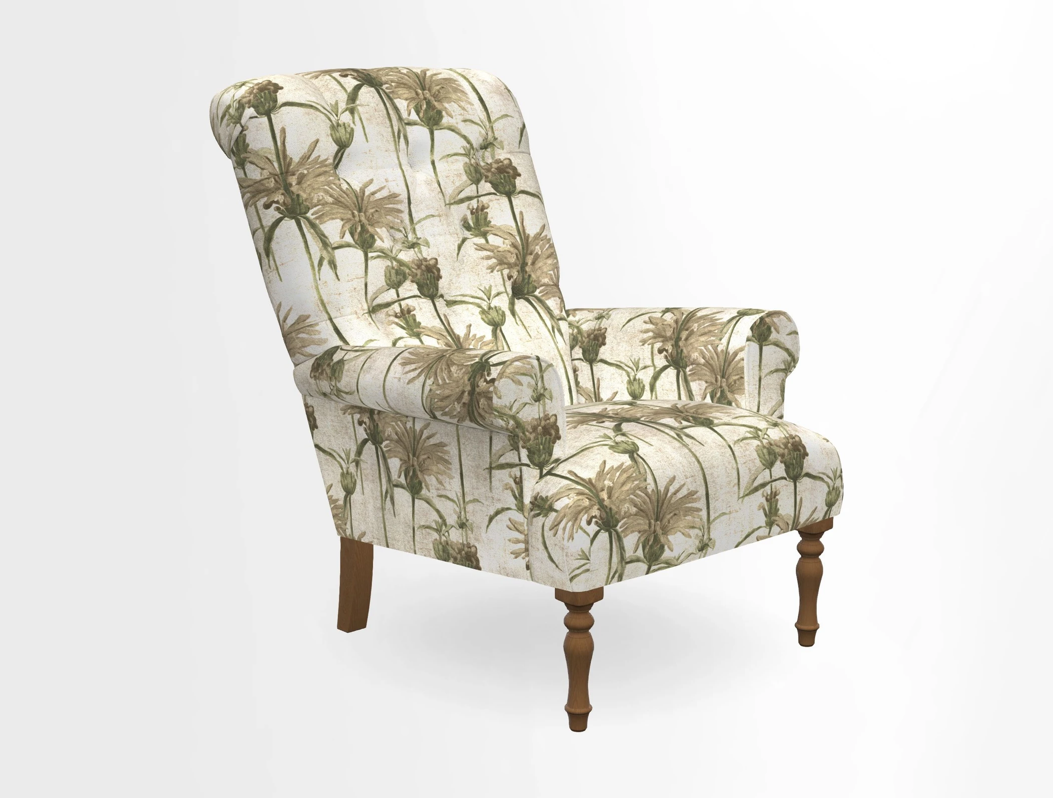 Chelsham Chair in Roxburgh Herringbone Paprika