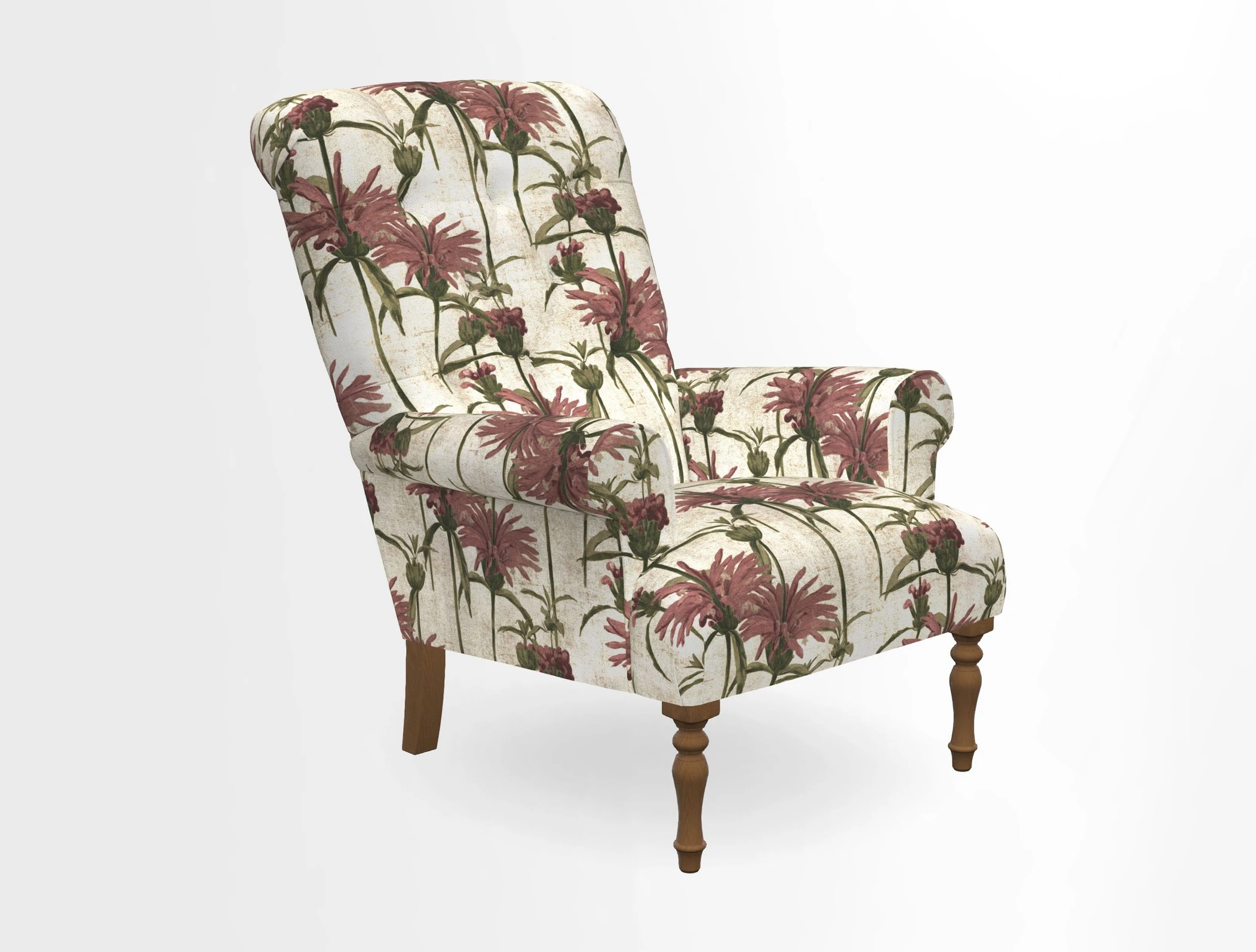 Chelsham Chair in Roxburgh Herringbone Paprika