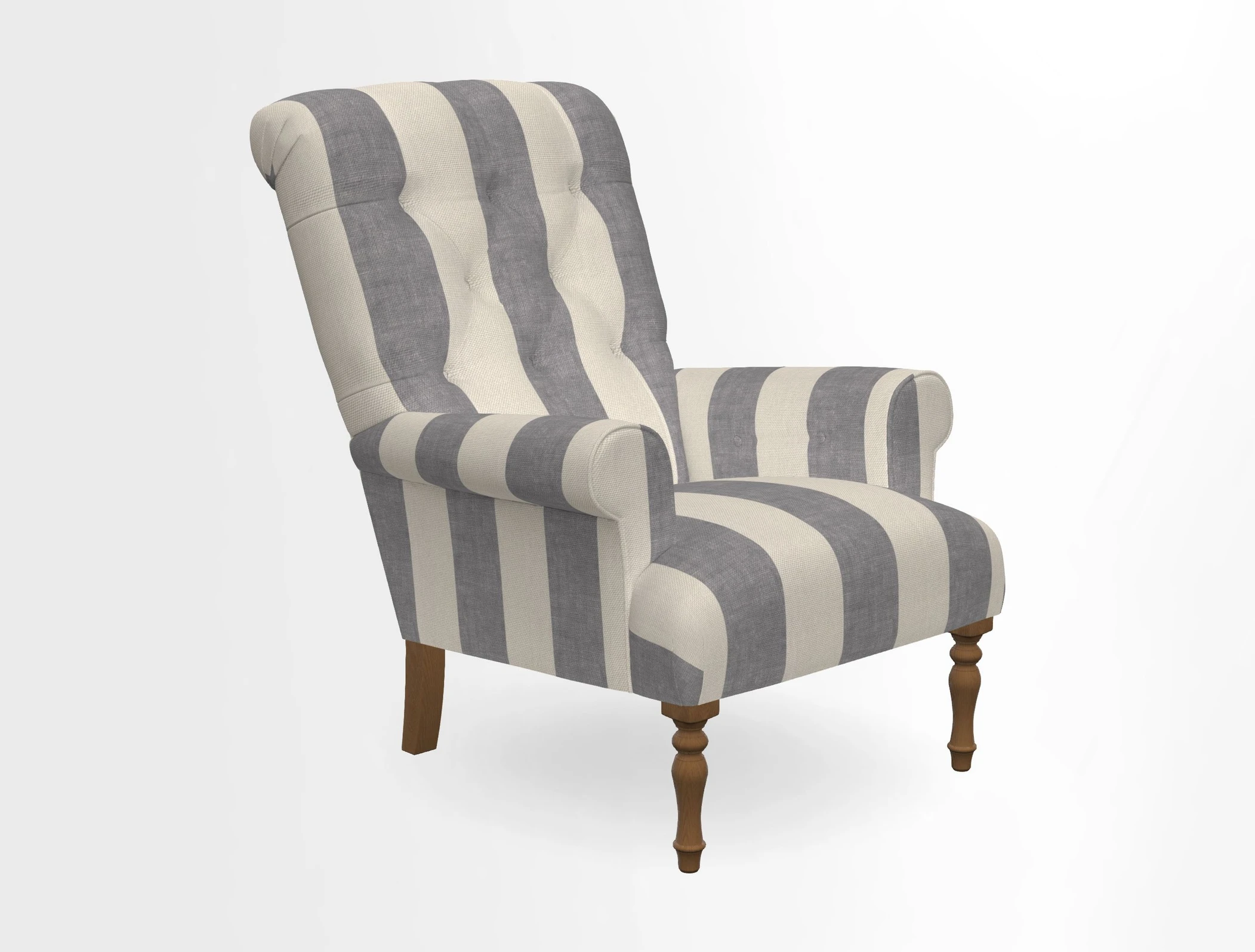 Chelsham Chair in Roxburgh Herringbone Paprika