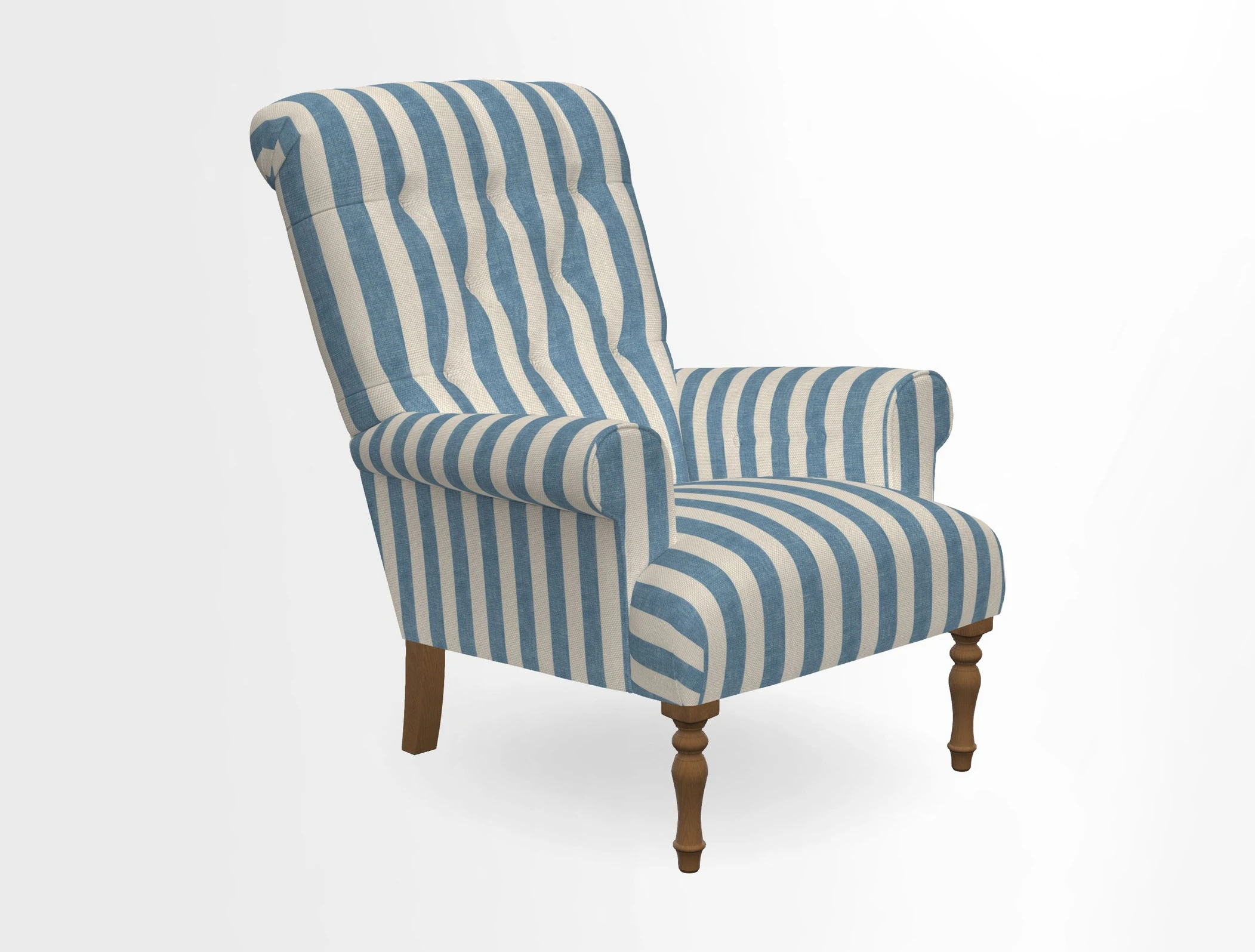 Chelsham Chair in Roxburgh Herringbone Paprika
