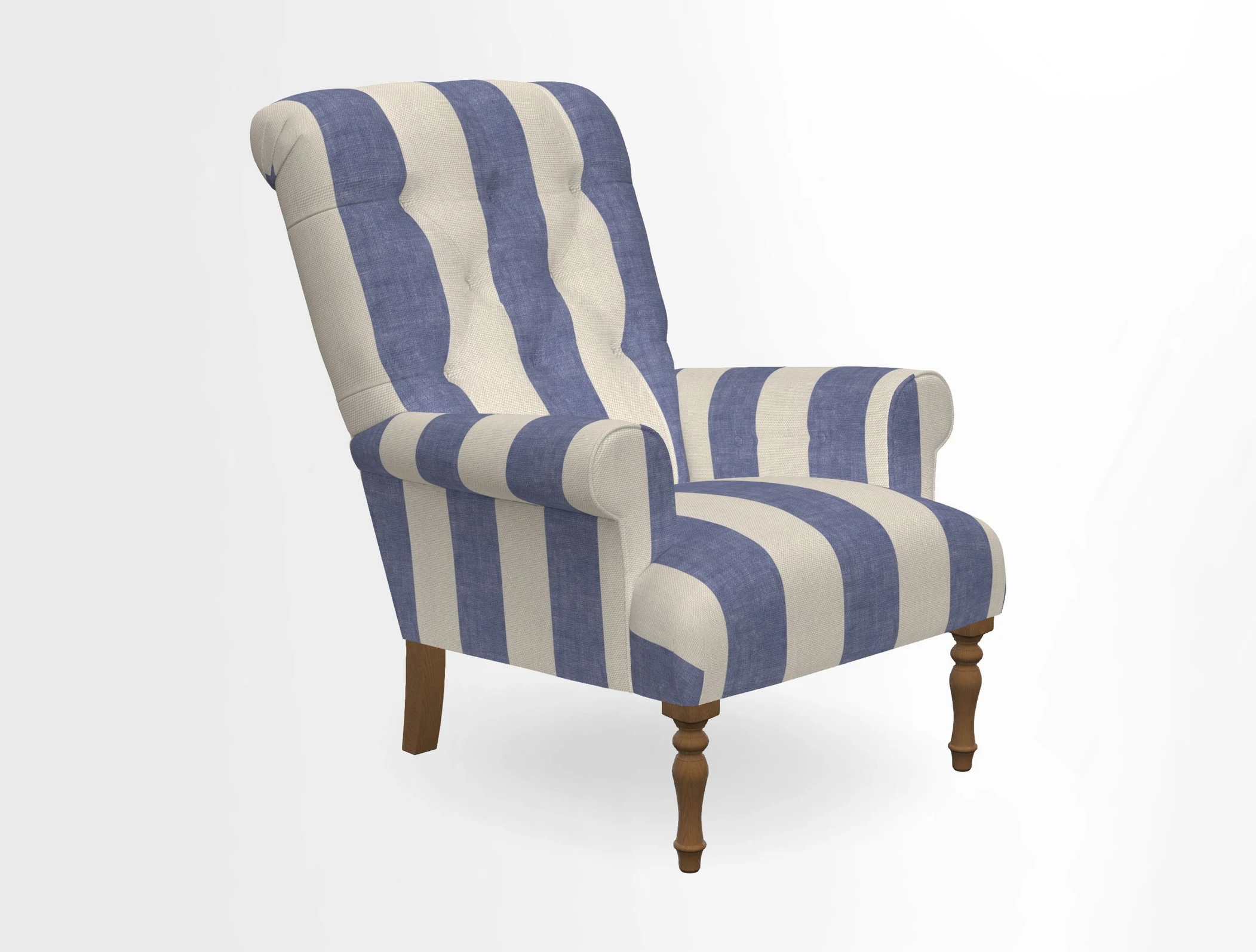 Chelsham Chair in Roxburgh Herringbone Paprika
