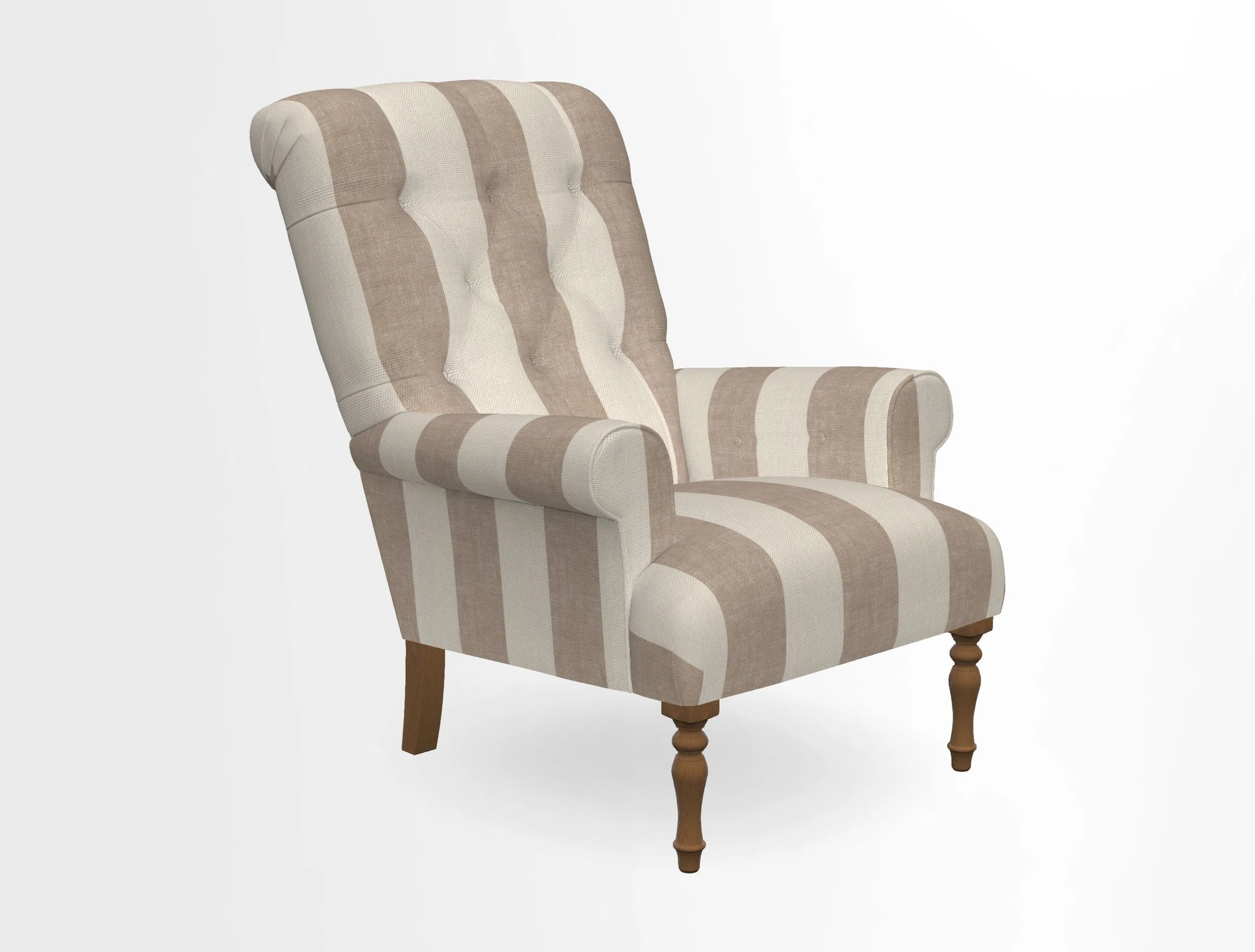 Chelsham Chair in Roxburgh Herringbone Paprika