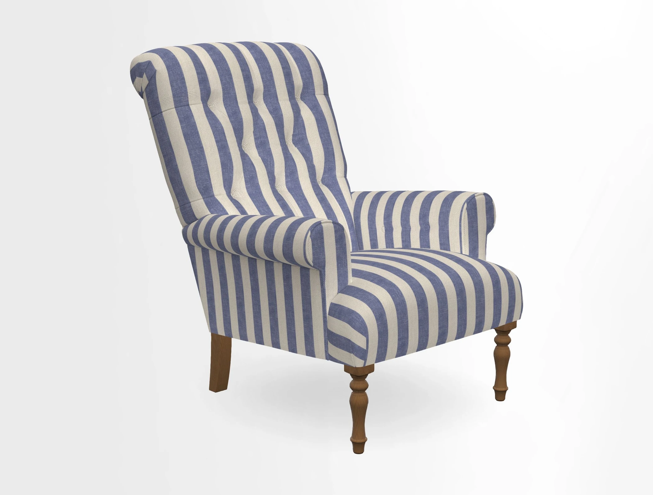 Chelsham Chair in Roxburgh Herringbone Paprika