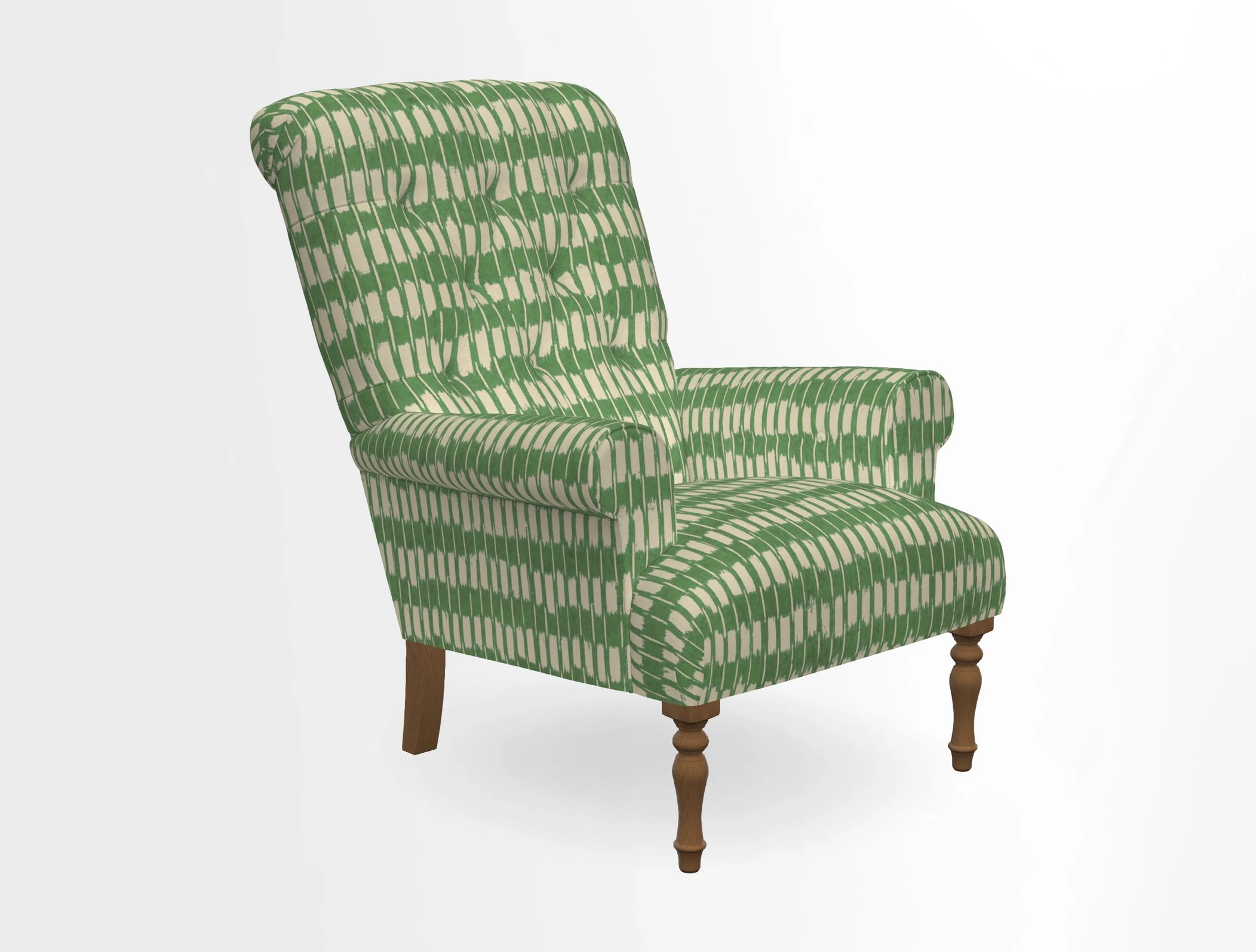 Chelsham Chair in Roxburgh Herringbone Paprika