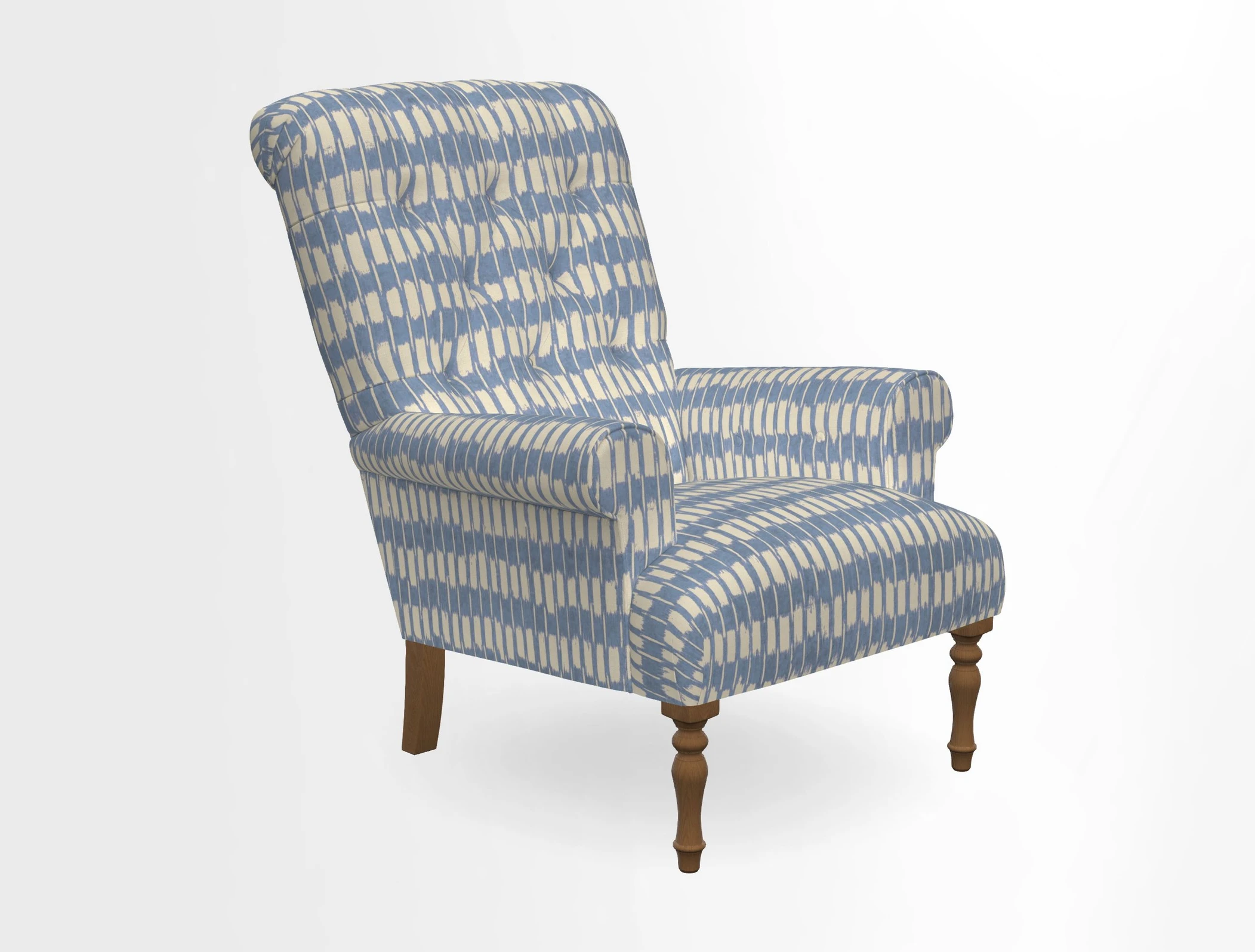 Chelsham Chair in Roxburgh Herringbone Paprika