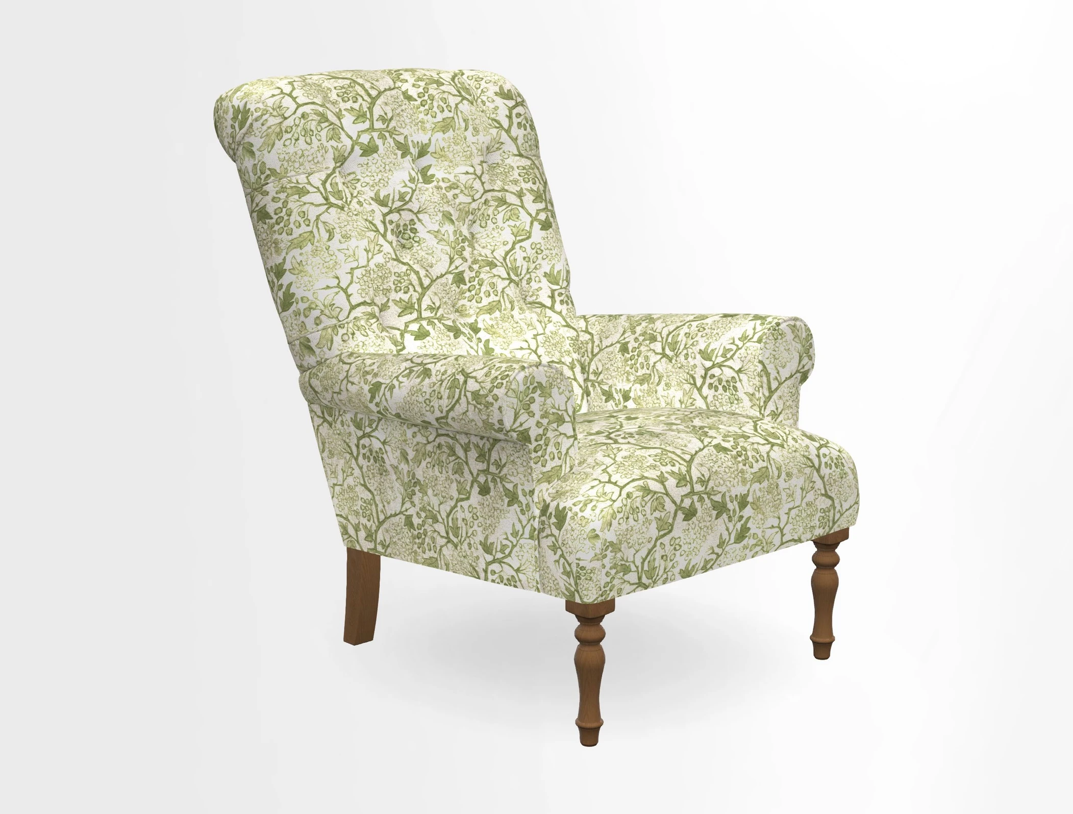 Chelsham Chair in Roxburgh Herringbone Paprika