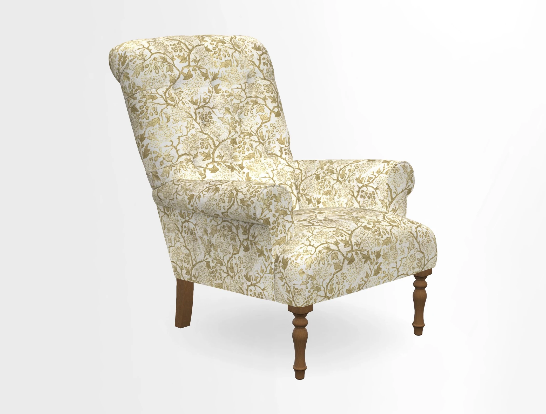 Chelsham Chair in Roxburgh Herringbone Paprika