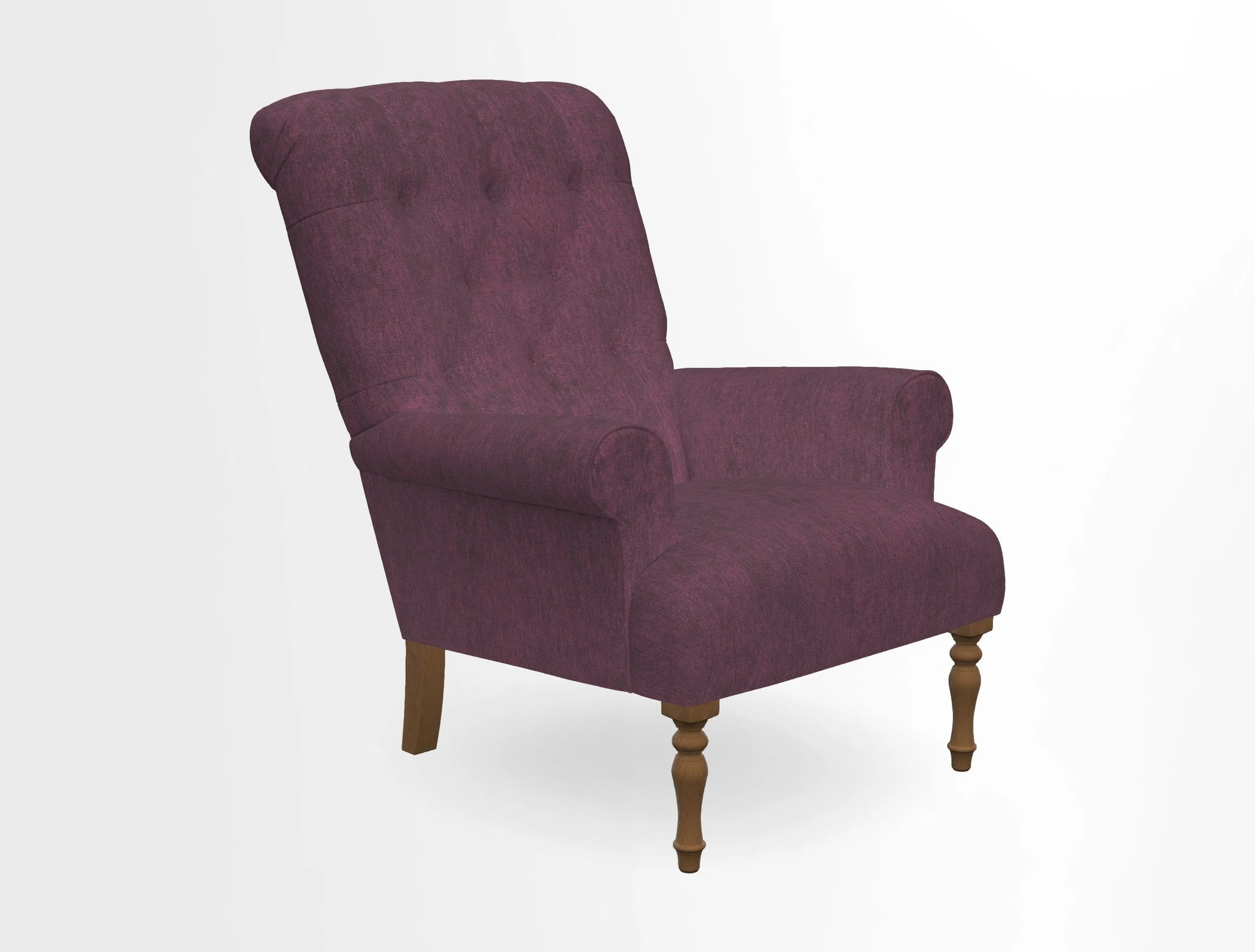 Chelsham Chair in Roxburgh Herringbone Paprika