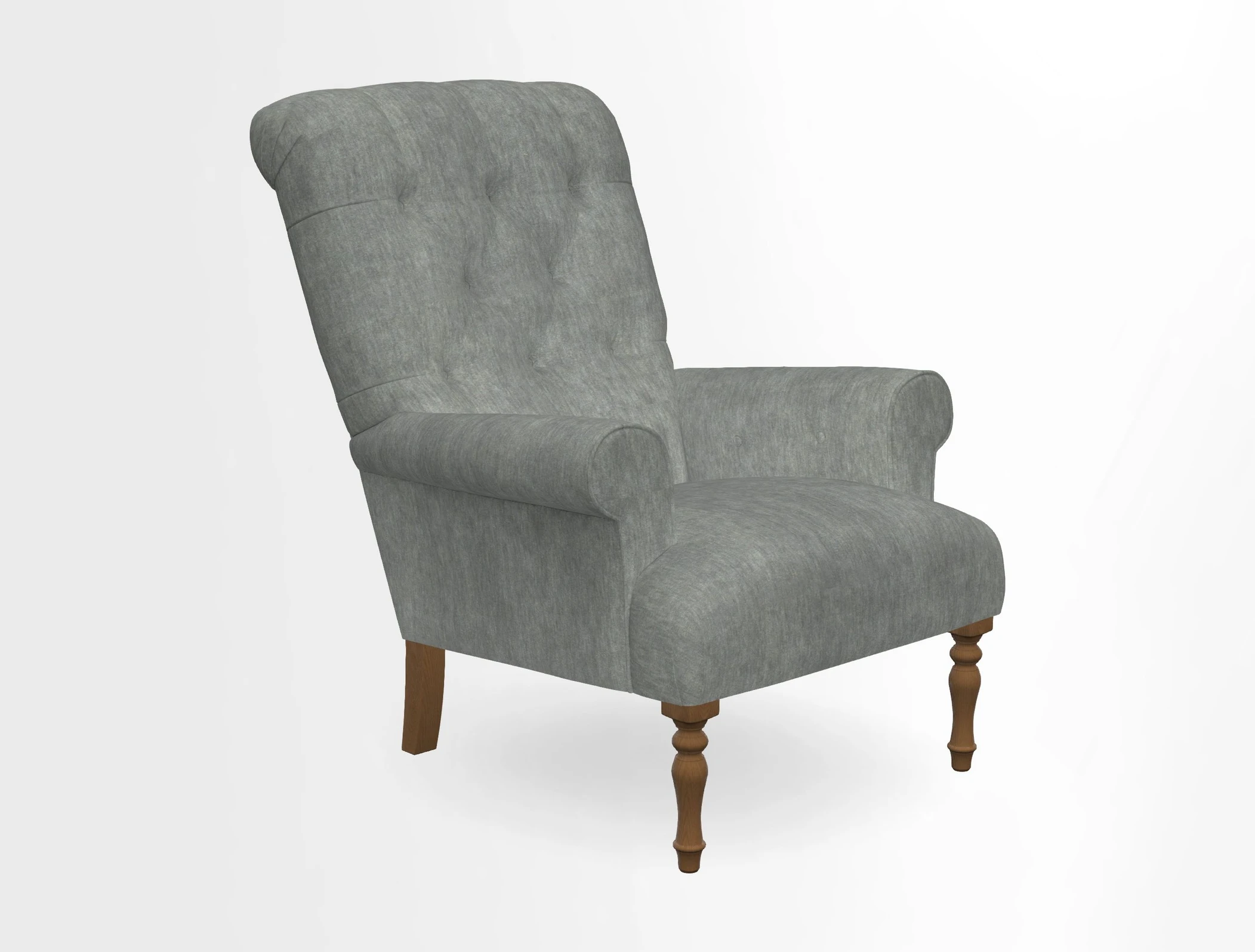 Chelsham Chair in Roxburgh Herringbone Paprika