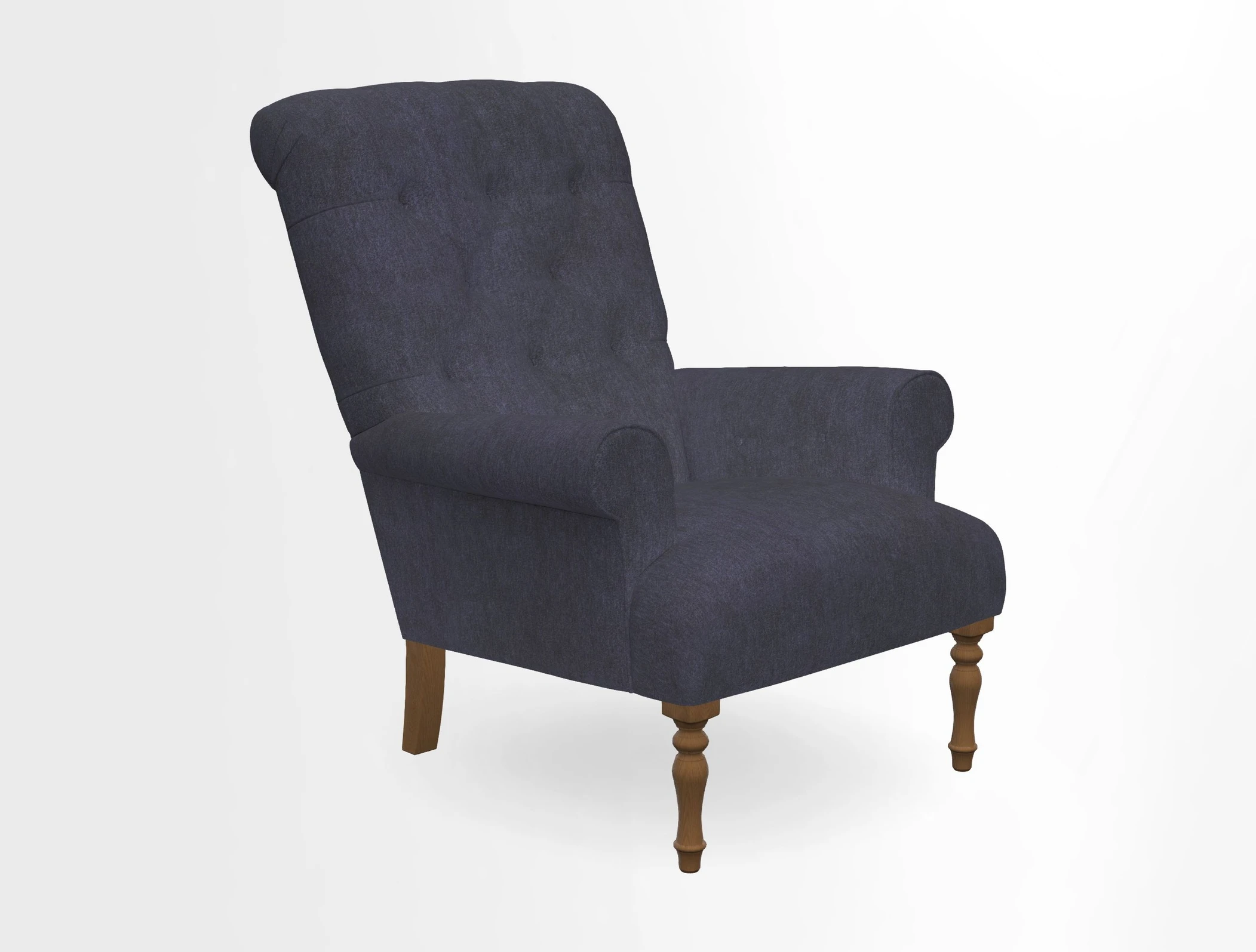 Chelsham Chair in Roxburgh Herringbone Paprika