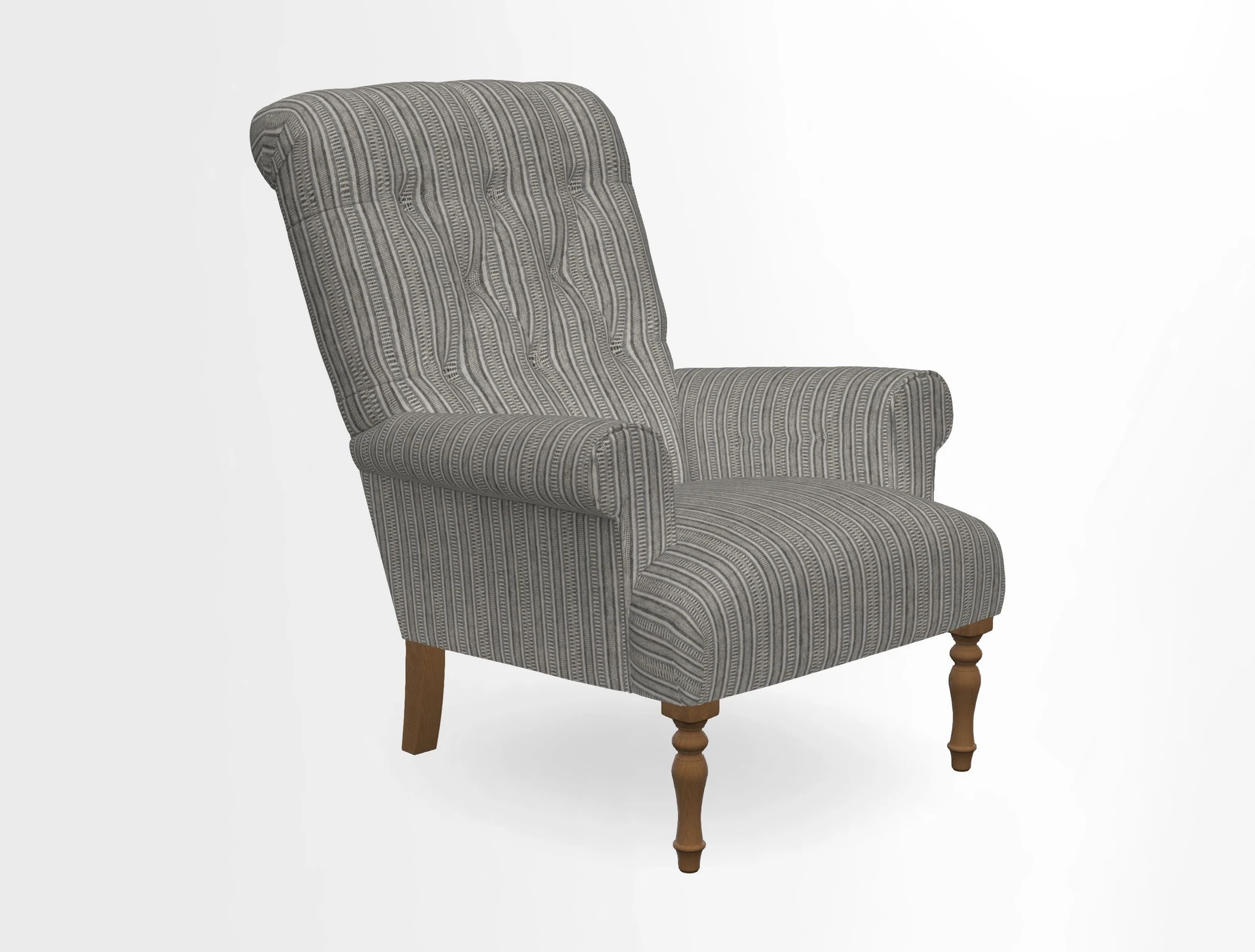 Chelsham Chair in Roxburgh Herringbone Paprika