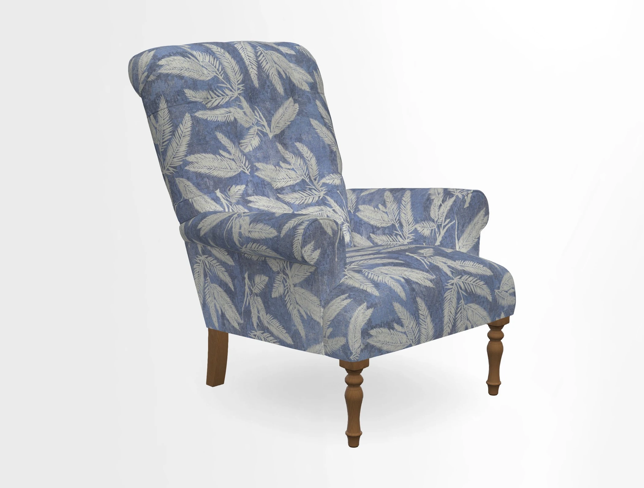 Chelsham Chair in Roxburgh Herringbone Paprika