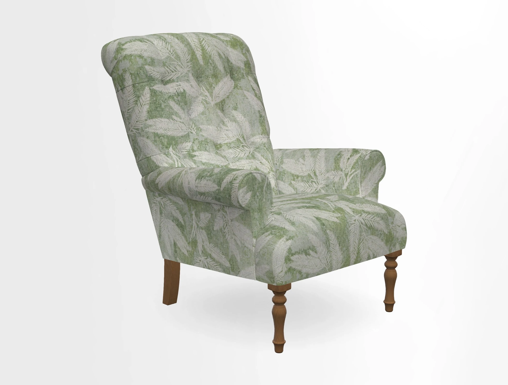 Chelsham Chair in Roxburgh Herringbone Paprika
