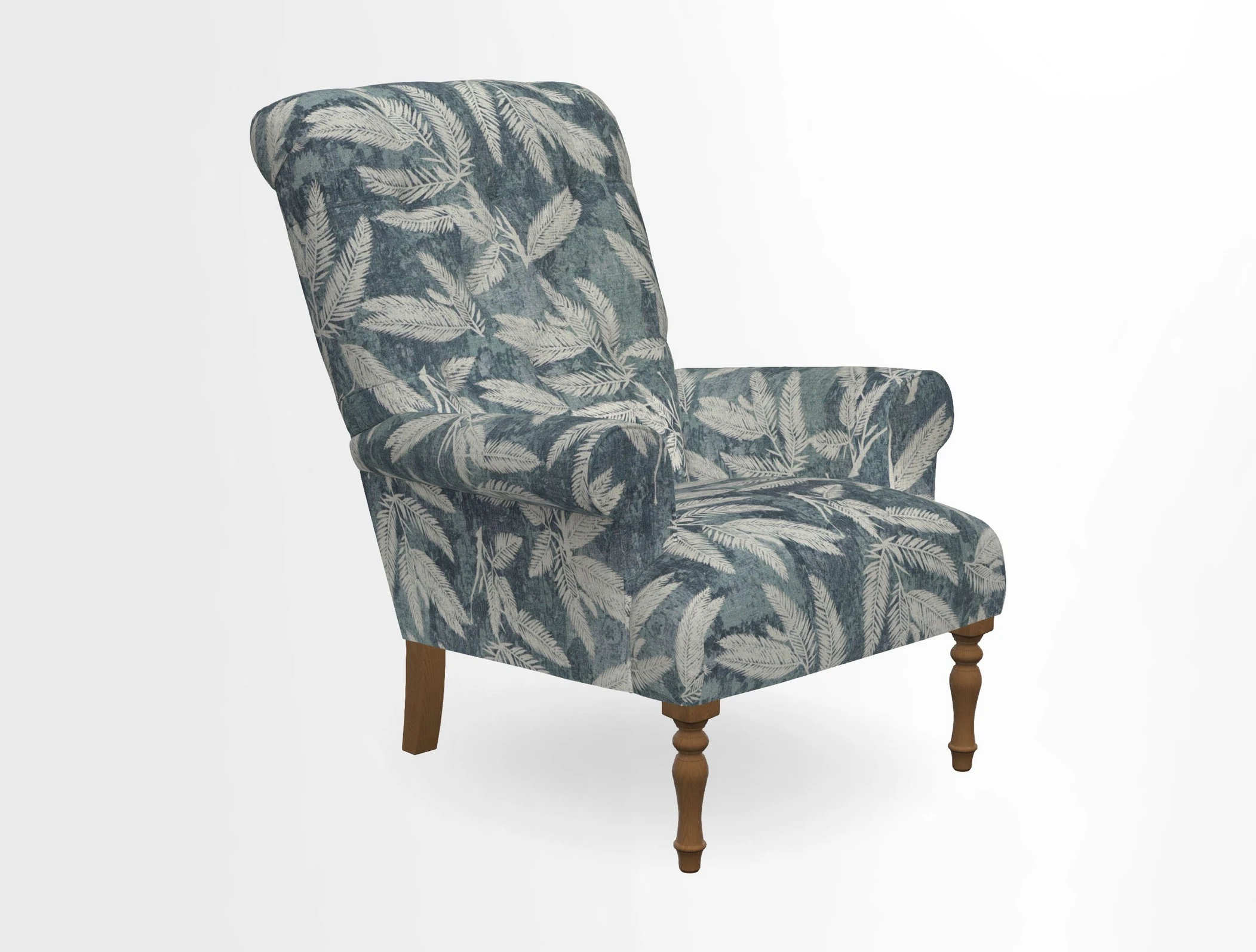 Chelsham Chair in Roxburgh Herringbone Paprika