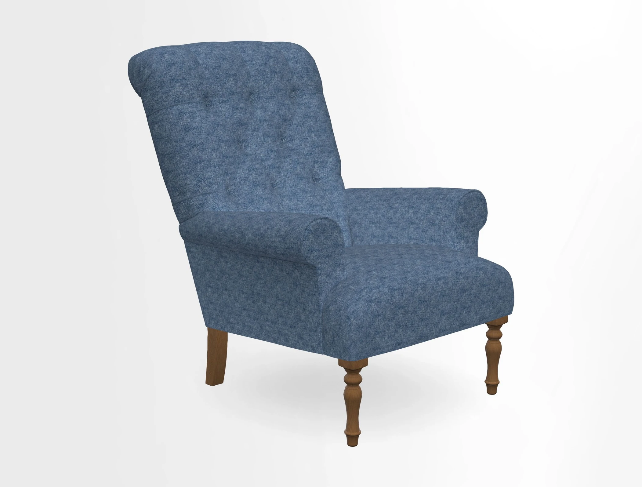 Chelsham Chair in Roxburgh Herringbone Paprika