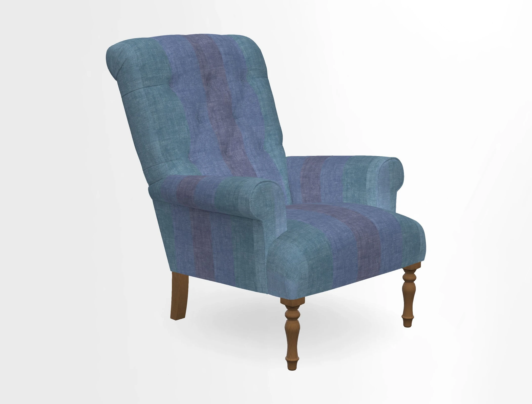 Chelsham Chair in Roxburgh Herringbone Paprika