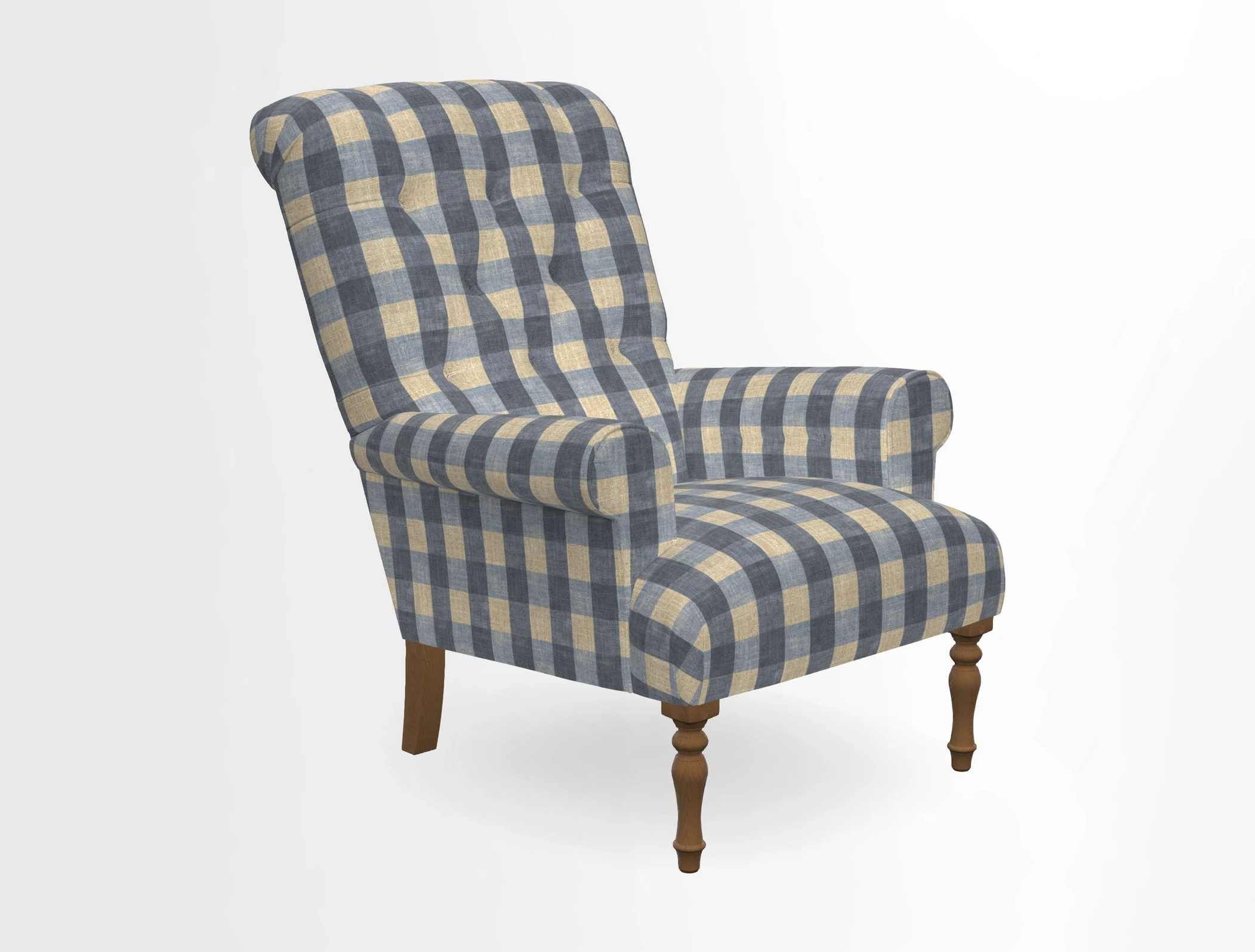 Chelsham Chair in Roxburgh Herringbone Paprika