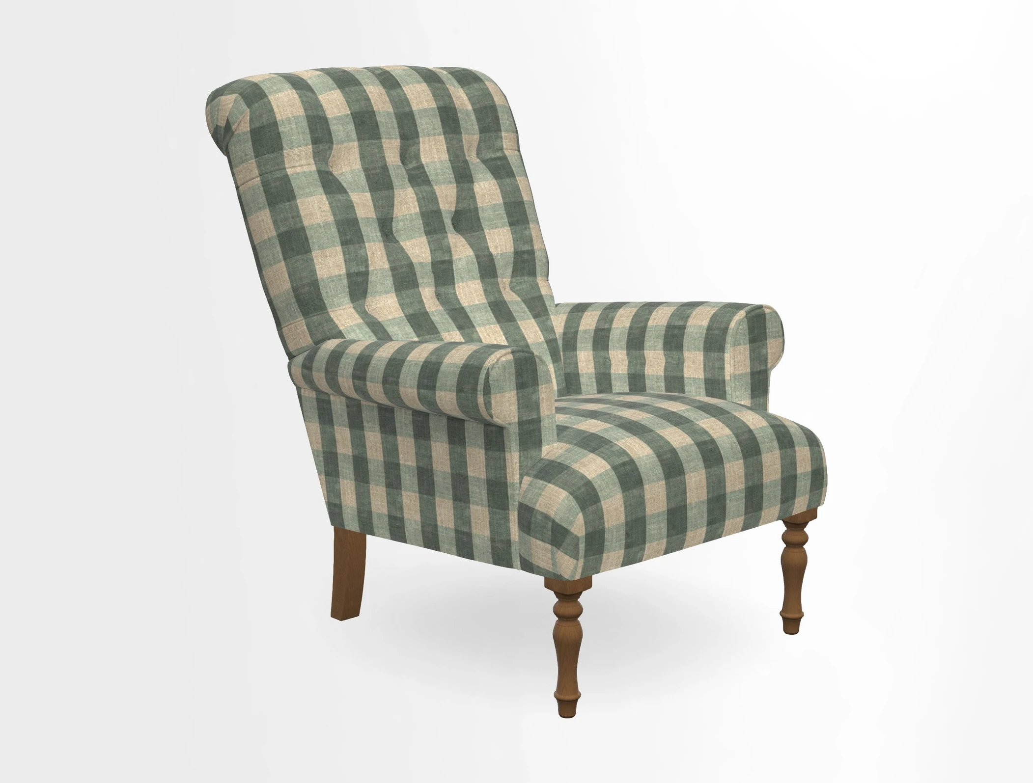 Chelsham Chair in Roxburgh Herringbone Paprika