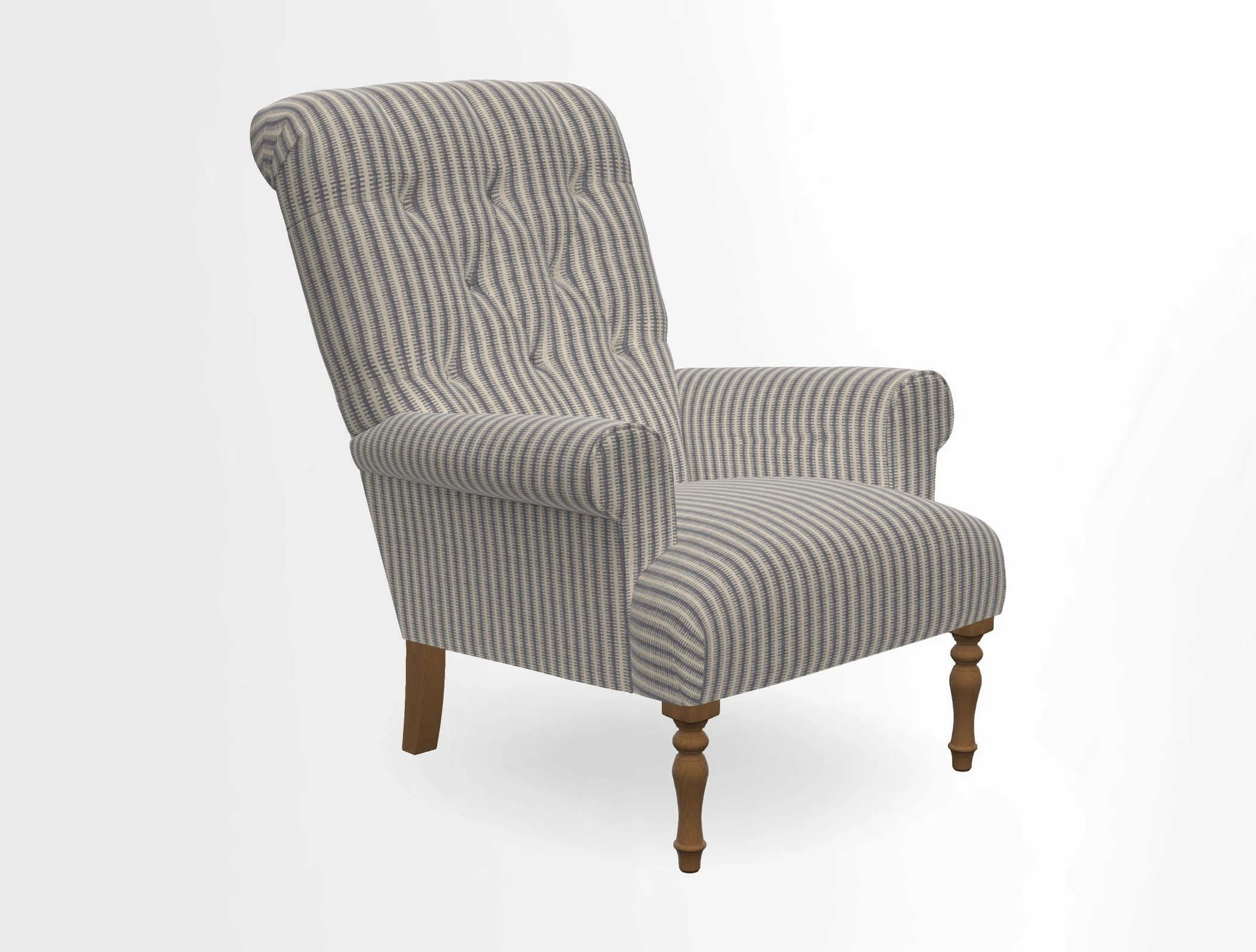 Chelsham Chair in Roxburgh Herringbone Paprika