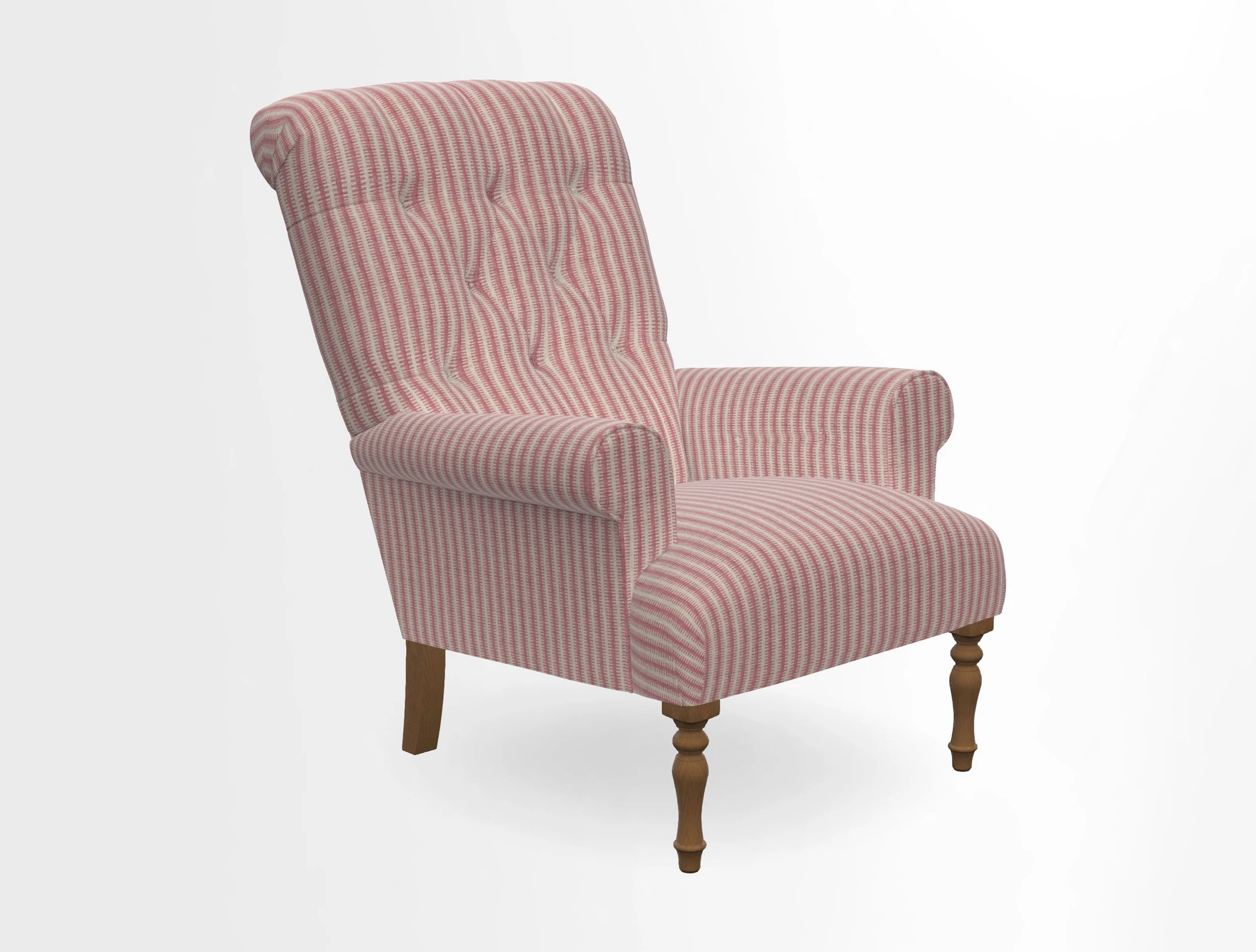 Chelsham Chair in Roxburgh Herringbone Paprika