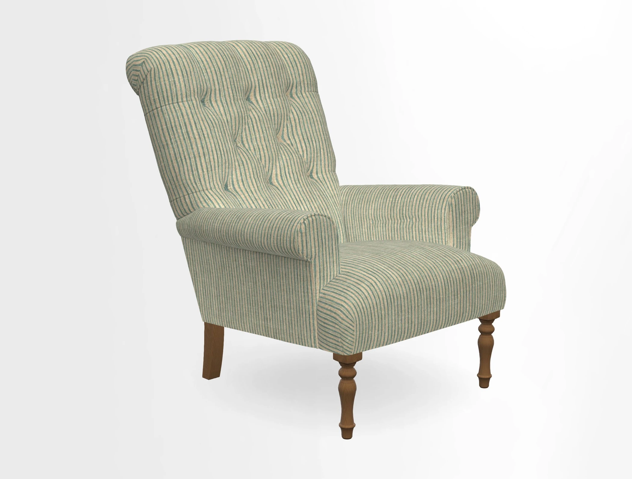 Chelsham Chair in Roxburgh Herringbone Paprika
