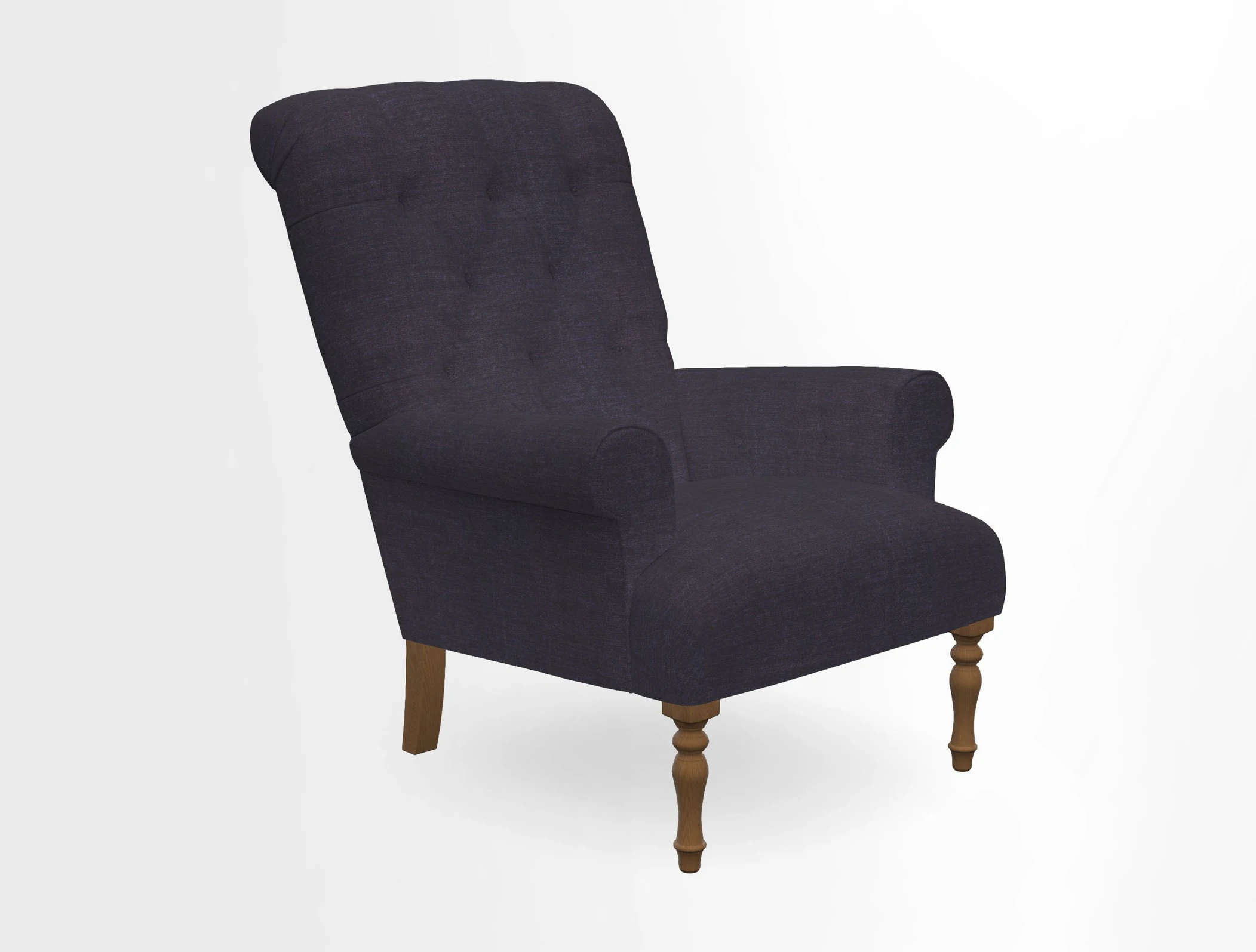 Chelsham Chair in Roxburgh Herringbone Paprika