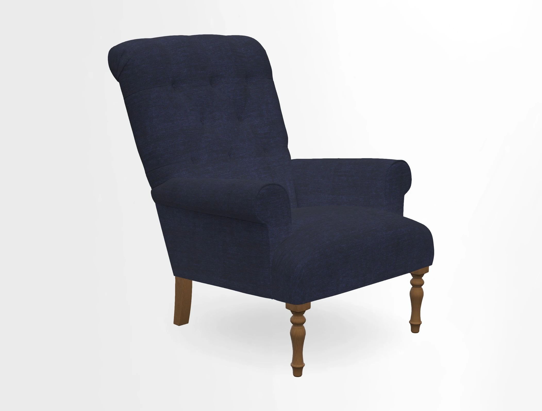 Chelsham Chair in Roxburgh Herringbone Paprika