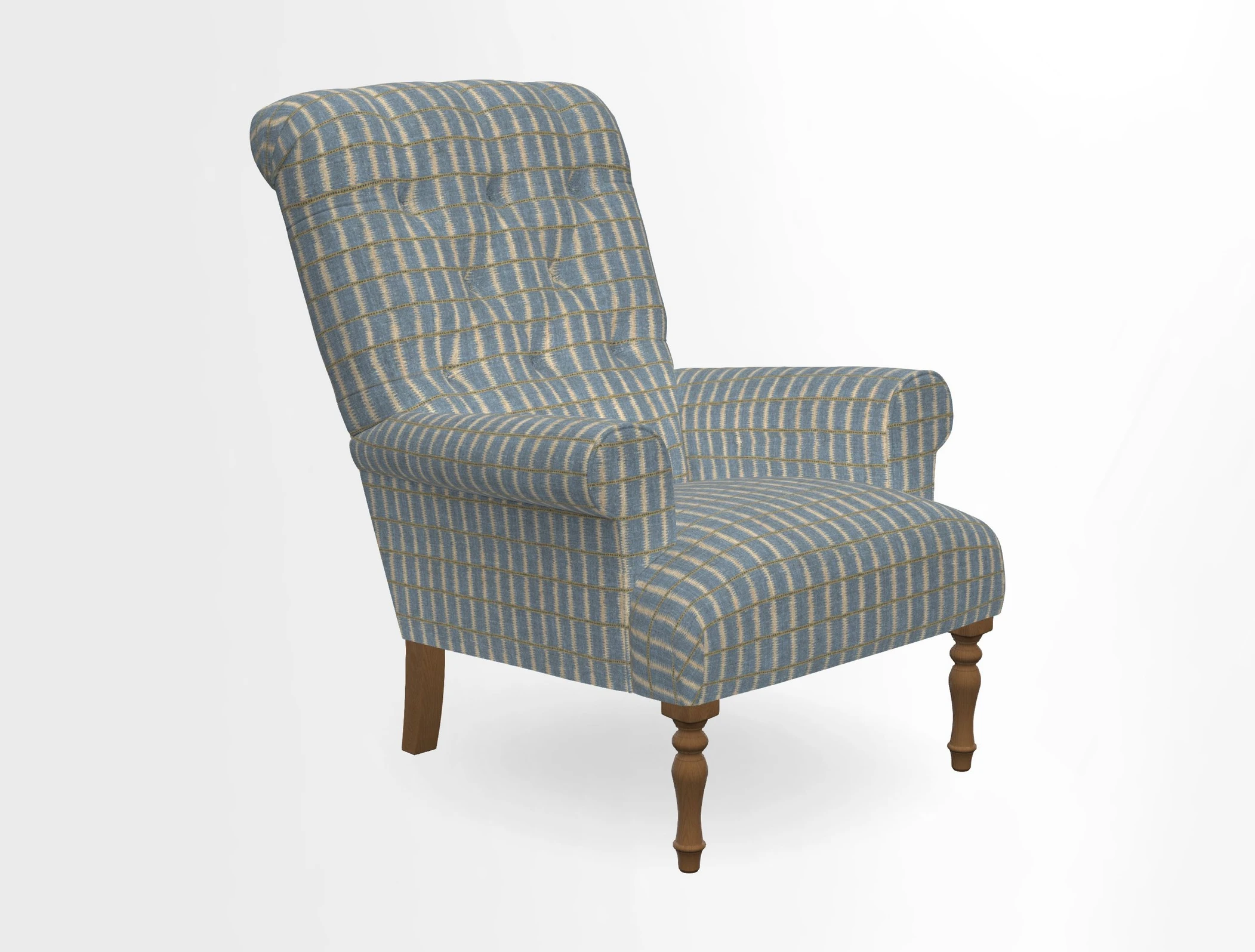 Chelsham Chair in Roxburgh Herringbone Paprika