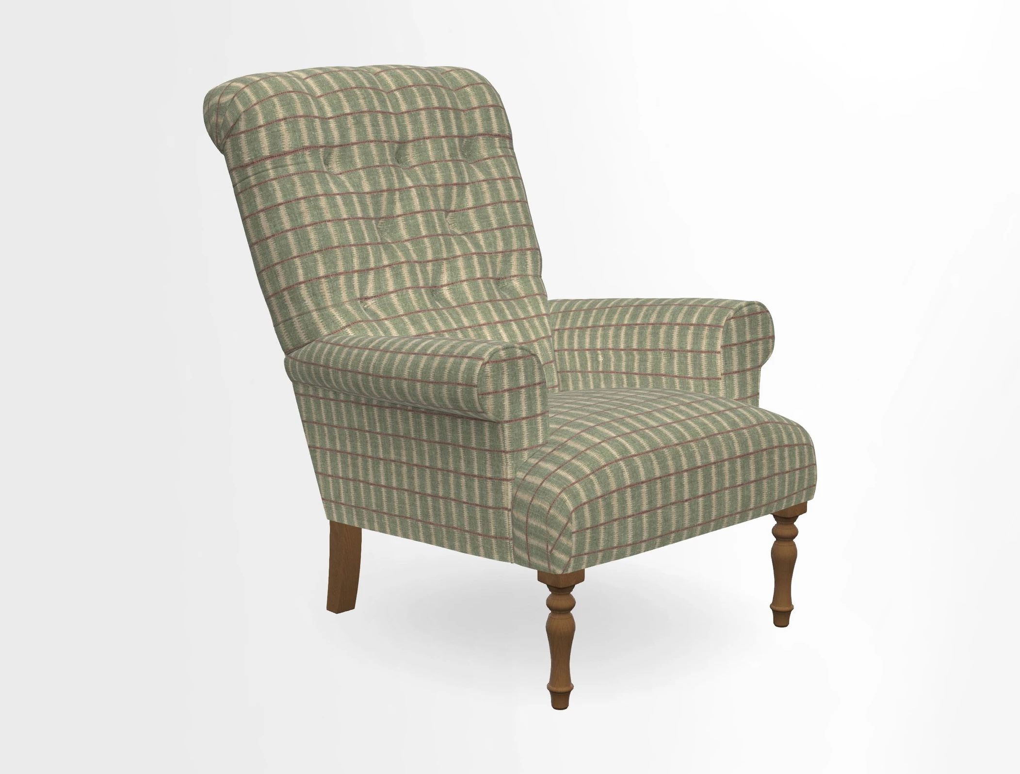 Chelsham Chair in Roxburgh Herringbone Paprika