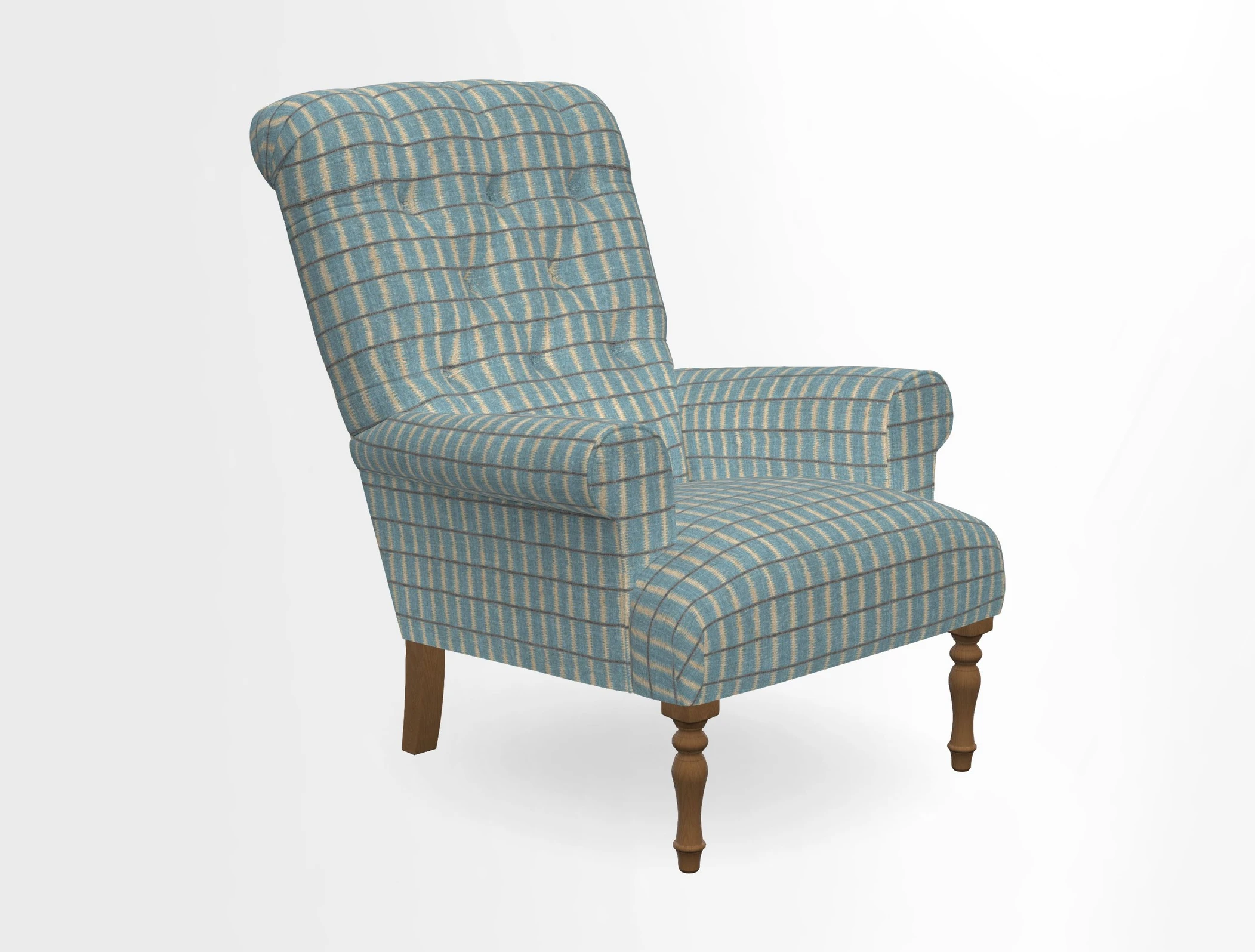 Chelsham Chair in Roxburgh Herringbone Paprika