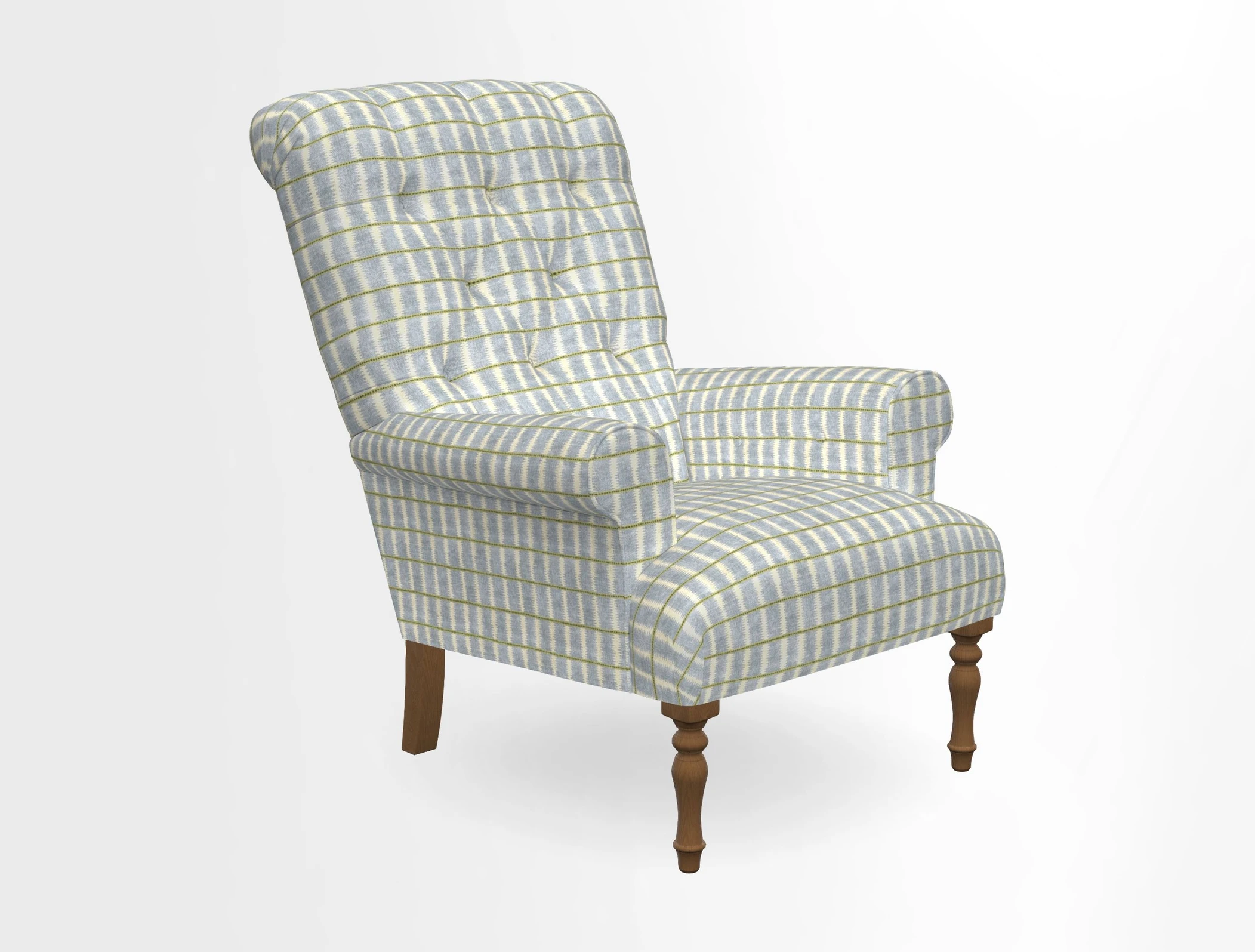 Chelsham Chair in Roxburgh Herringbone Paprika
