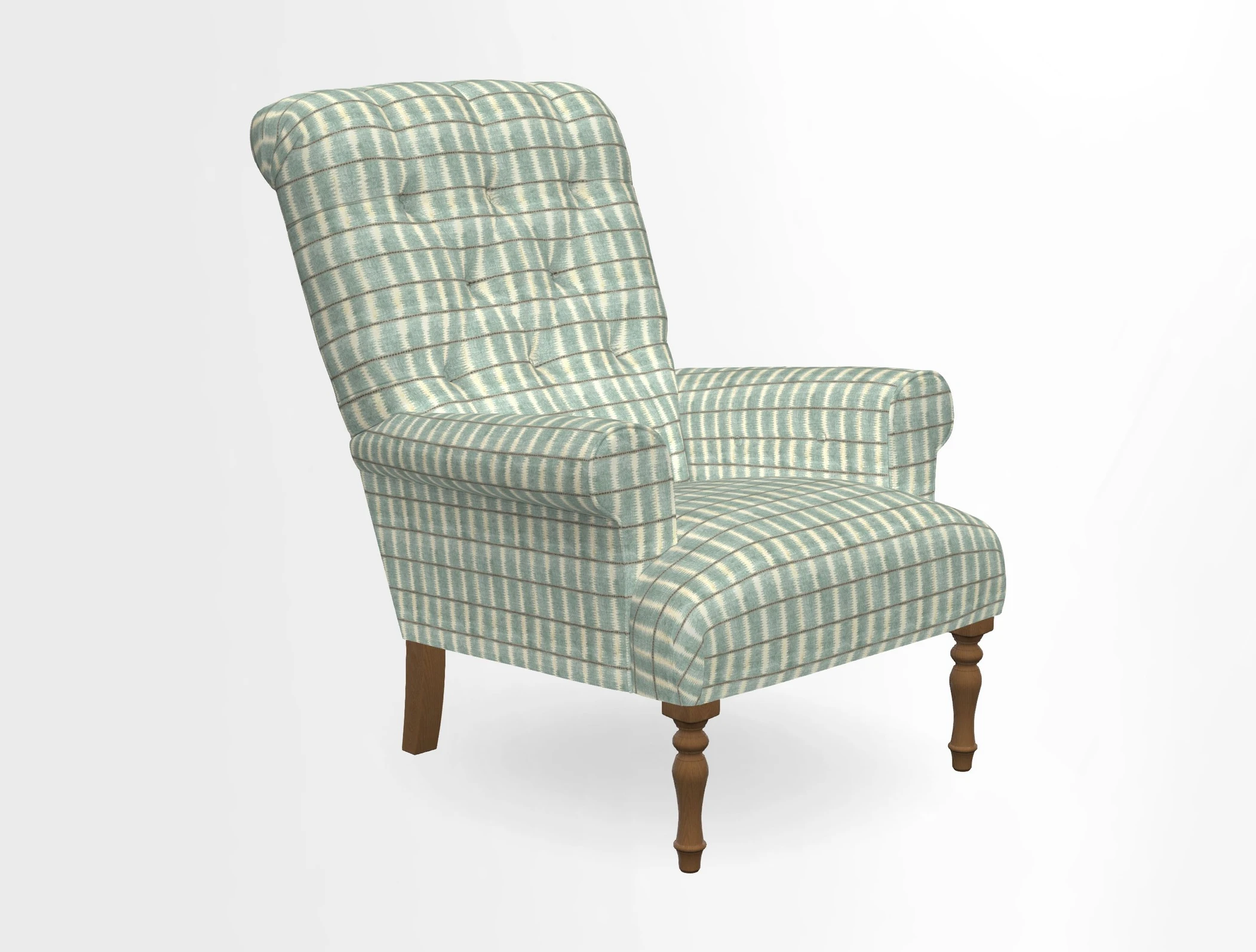 Chelsham Chair in Roxburgh Herringbone Paprika