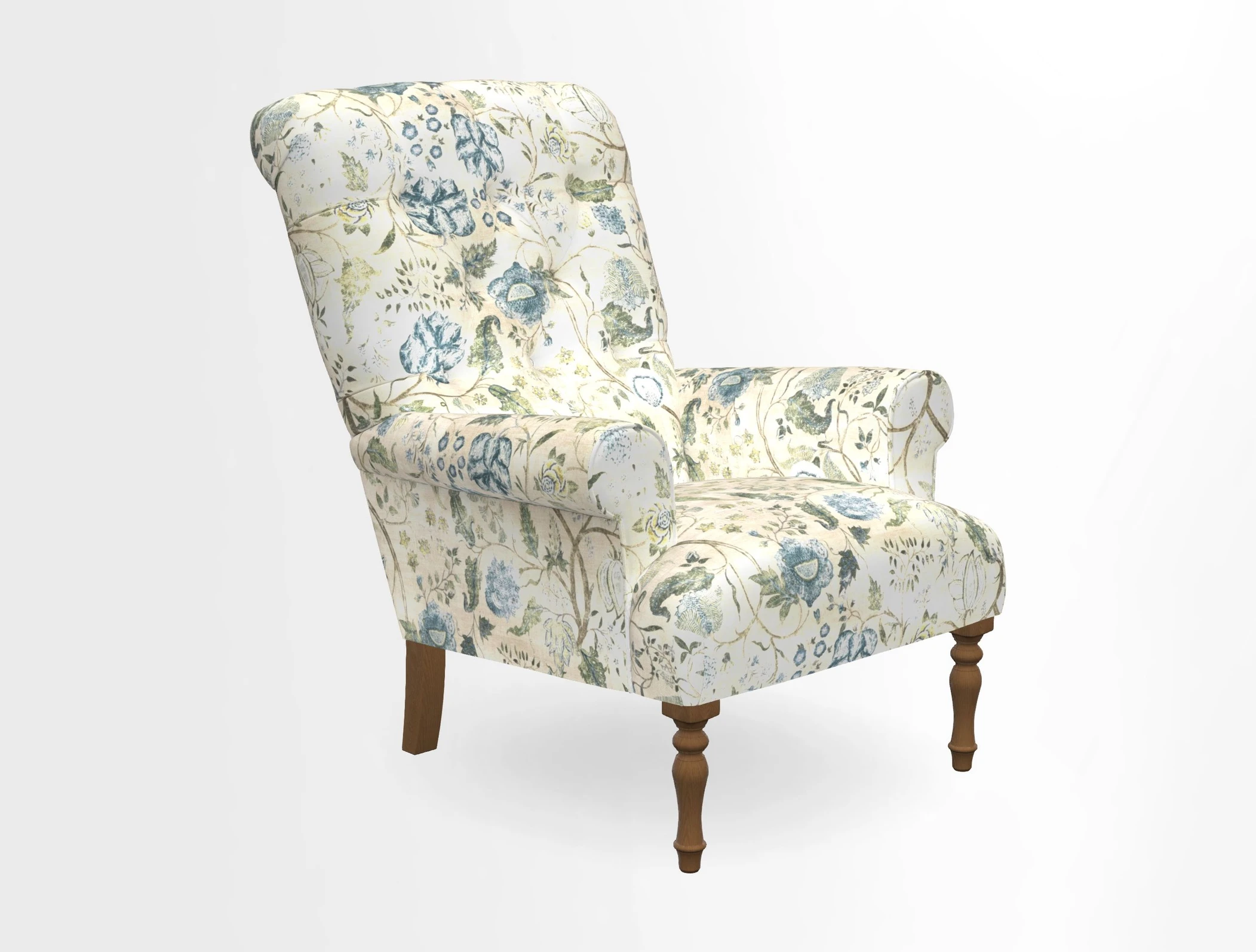 Chelsham Chair in Roxburgh Herringbone Paprika