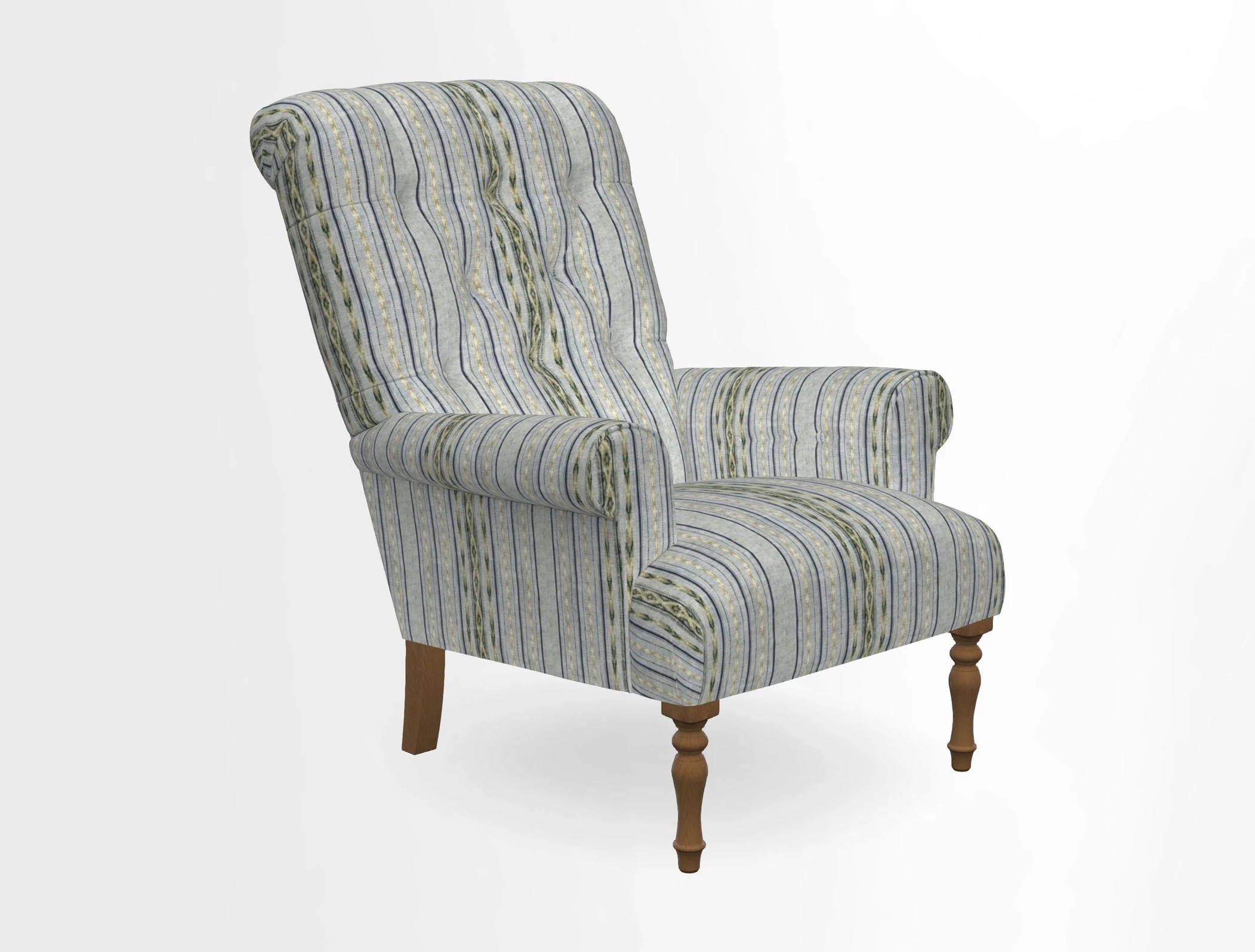 Chelsham Chair in Roxburgh Herringbone Paprika
