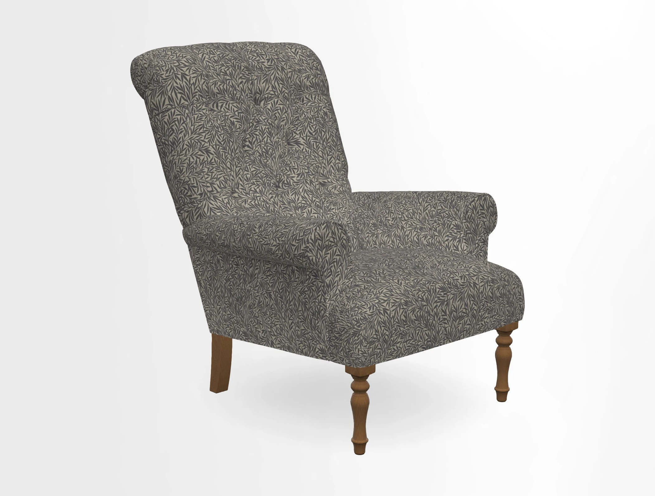 Chelsham Chair in Roxburgh Herringbone Paprika