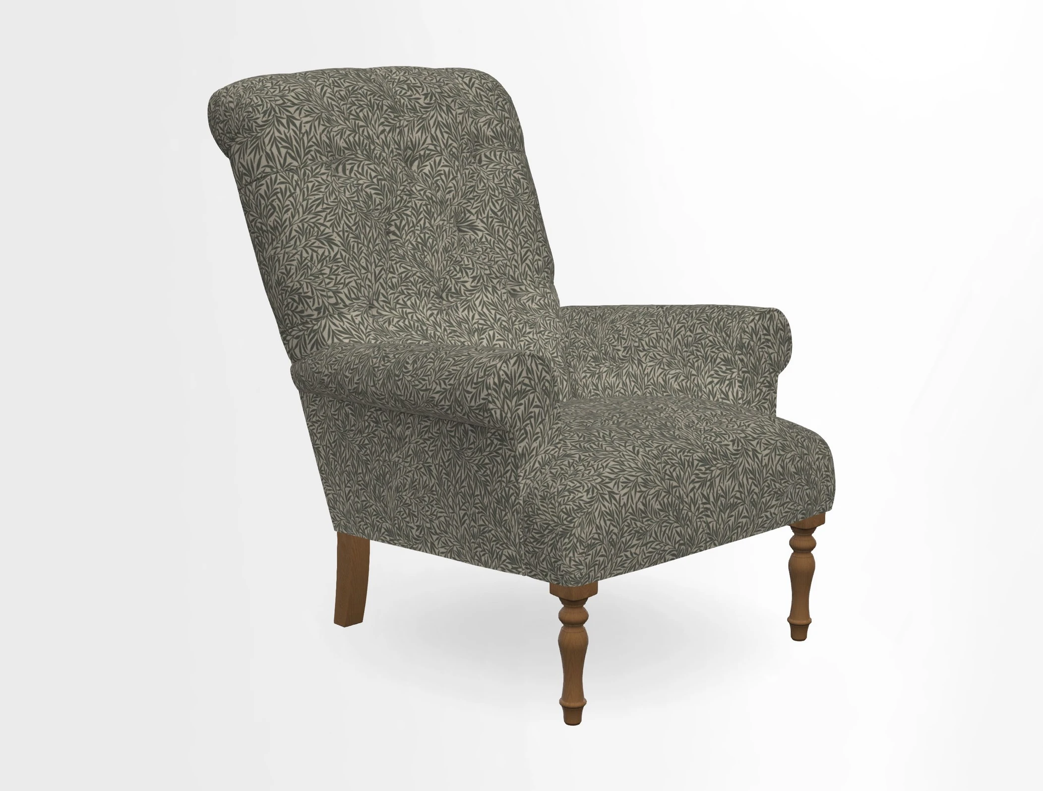 Chelsham Chair in Roxburgh Herringbone Paprika