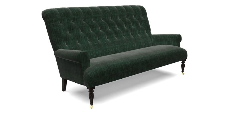 Chelsham 3 seater sofa in Two Tone Plain Biscuit