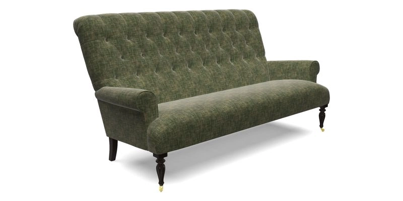 Chelsham 3 seater sofa in Two Tone Plain Biscuit