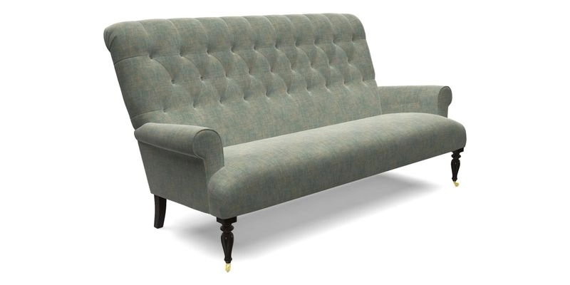 Chelsham 3 seater sofa in Two Tone Plain Biscuit