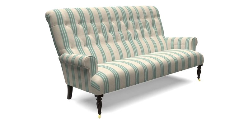 Chelsham 3 seater sofa in Two Tone Plain Biscuit