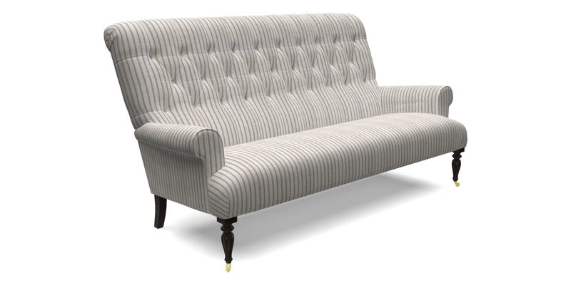 Chelsham 3 seater sofa in Two Tone Plain Biscuit