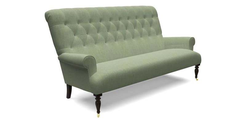Chelsham 3 seater sofa in Two Tone Plain Biscuit