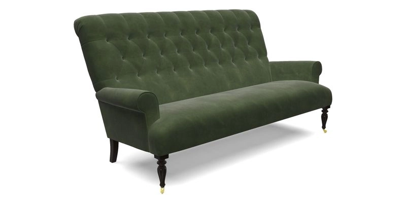 Chelsham 3 seater sofa in Two Tone Plain Biscuit