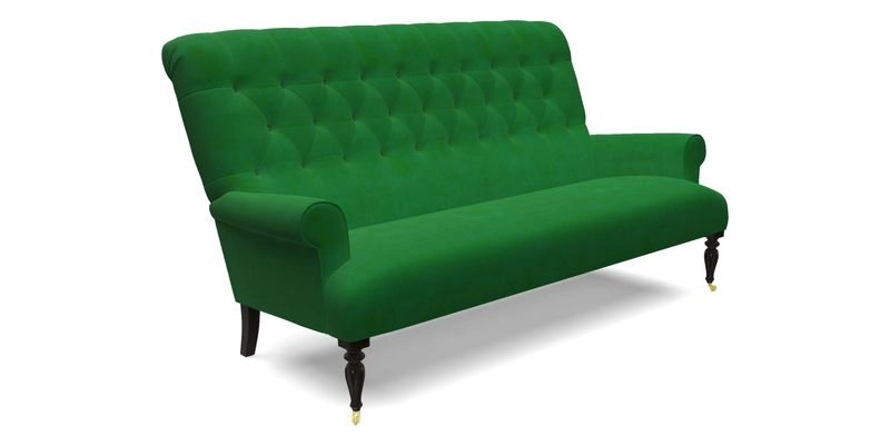 Chelsham 3 seater sofa in Two Tone Plain Biscuit