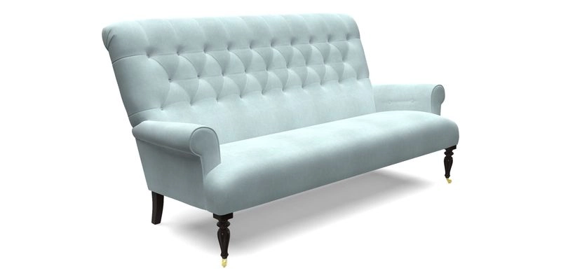Chelsham 3 seater sofa in Two Tone Plain Biscuit