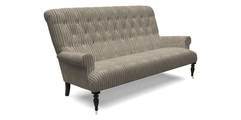 Chelsham 3 seater sofa in Two Tone Plain Biscuit