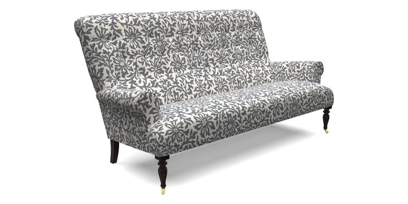 Chelsham 3 seater sofa in Two Tone Plain Biscuit