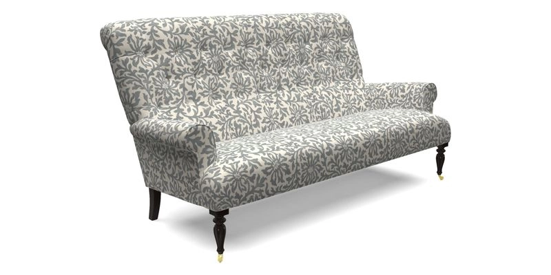 Chelsham 3 seater sofa in Two Tone Plain Biscuit