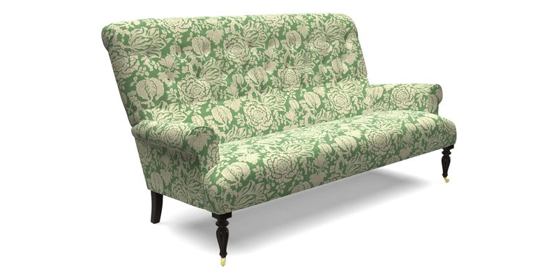 Chelsham 3 seater sofa in Two Tone Plain Biscuit